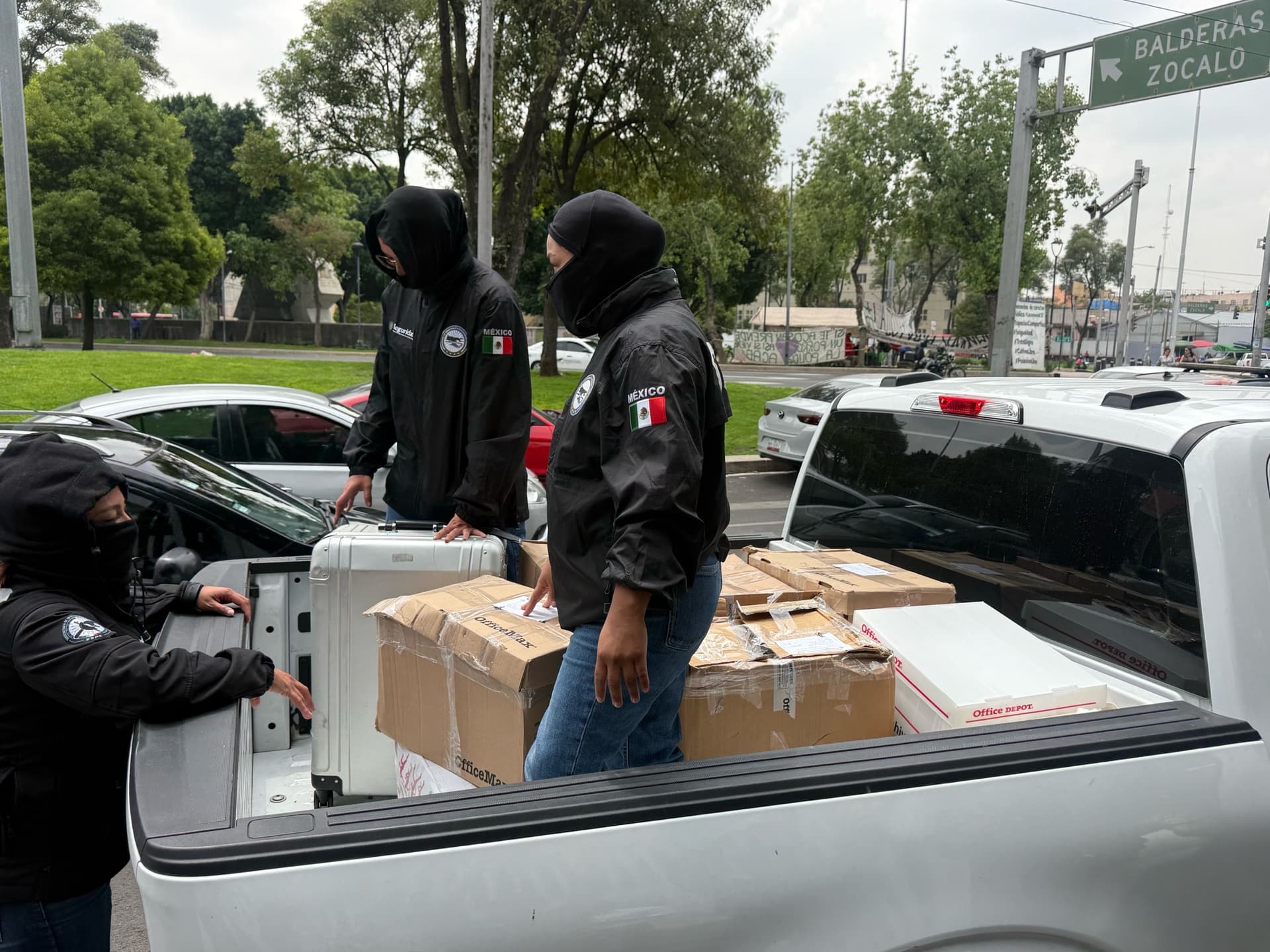 Trasladan indicios de investigación de Ruffo a FEMDO · Guerrero, Cuauhtémoc | Alan Hernández Ortiz
