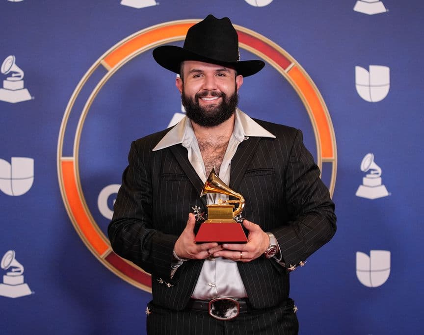 Carin Leon ganó un Grammy Latino como mejor composición en 2025