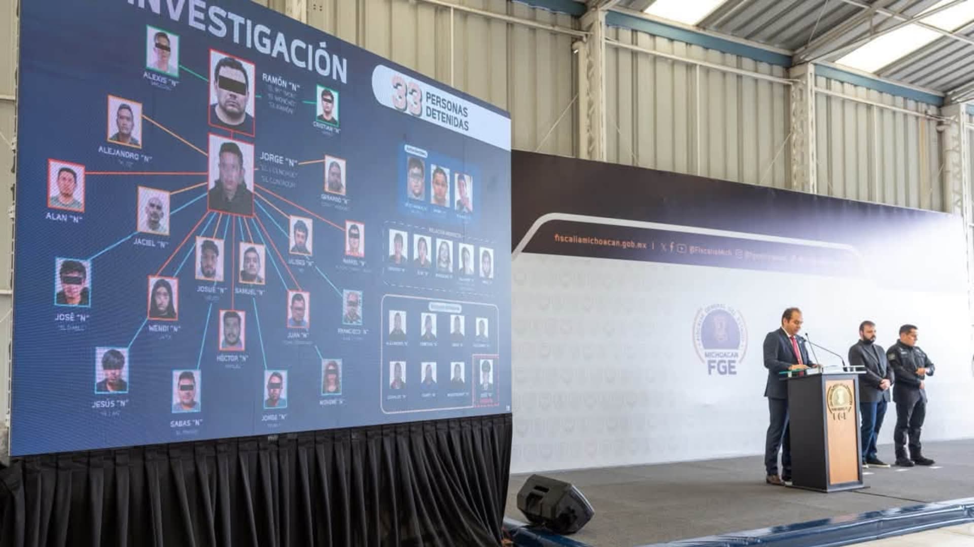 Presentación de avances de homicidio de Carlos Manzo