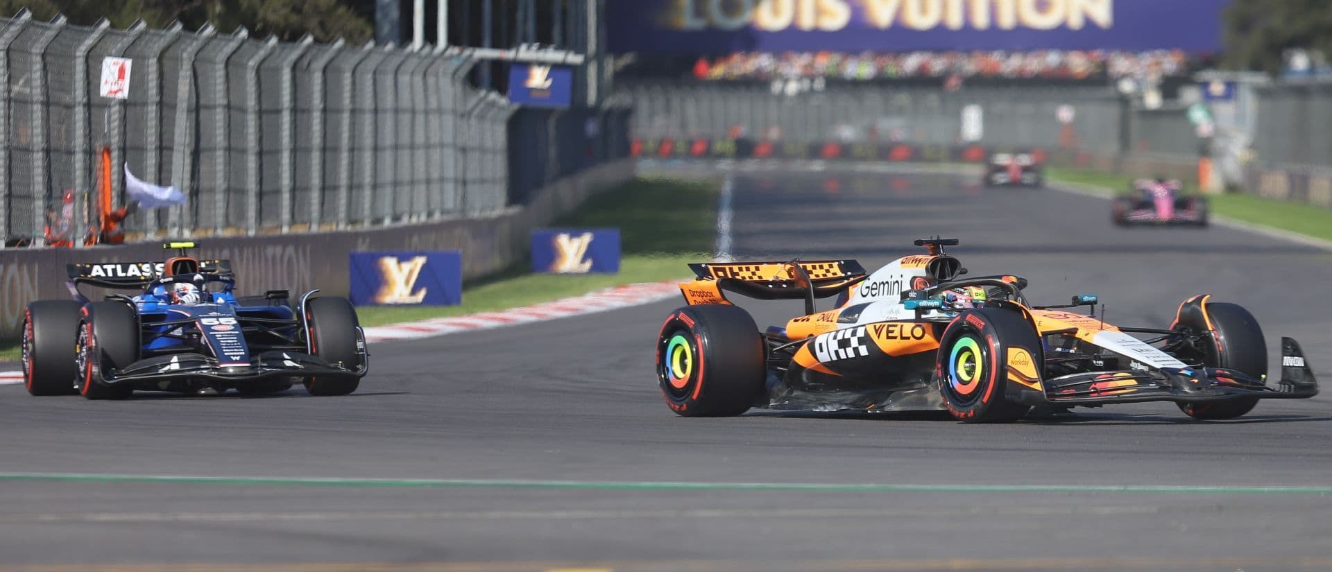 Carrera de F1 en el Autódromo Hermanos Rodríguez