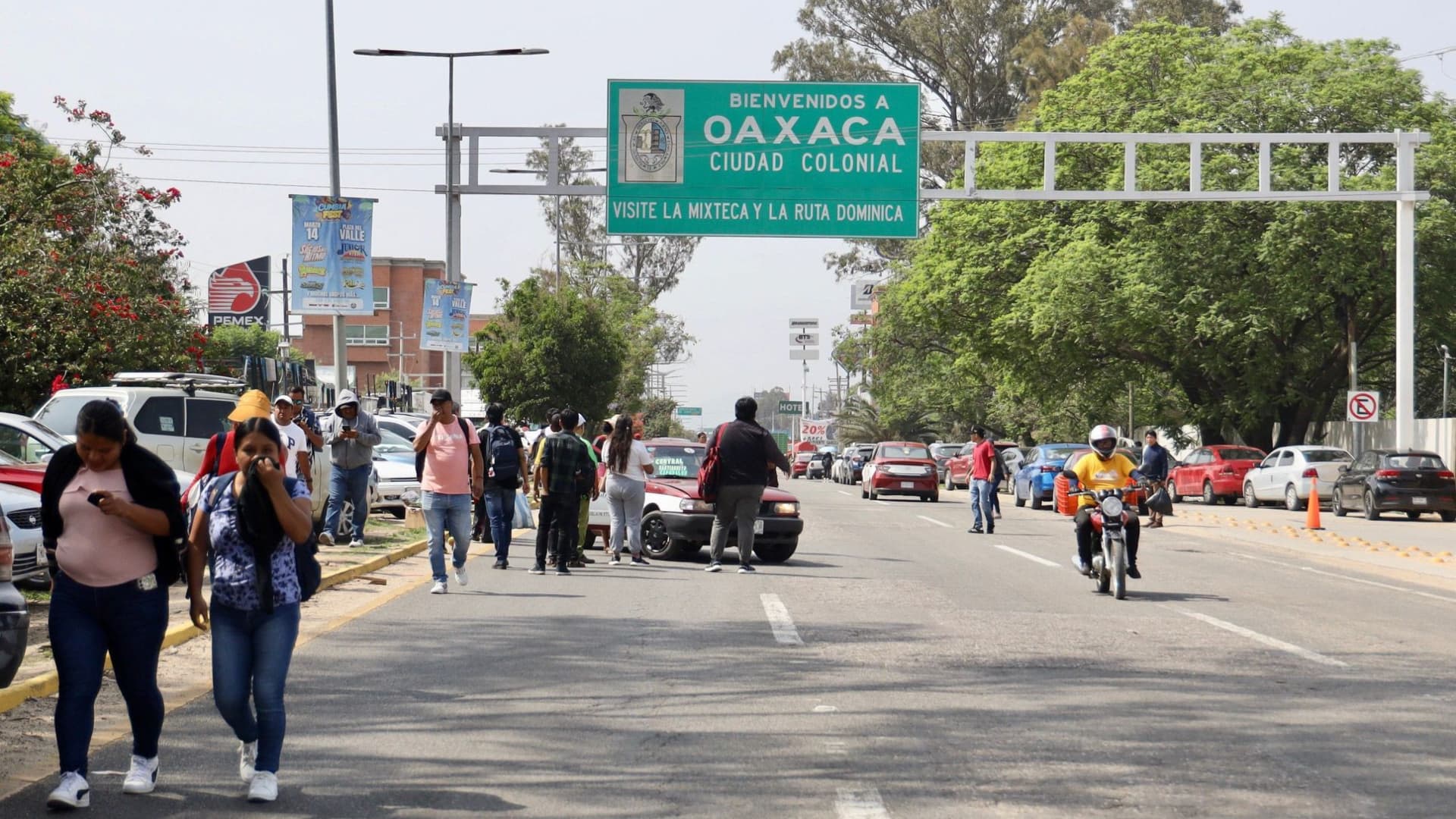 carreteras bloqueadas