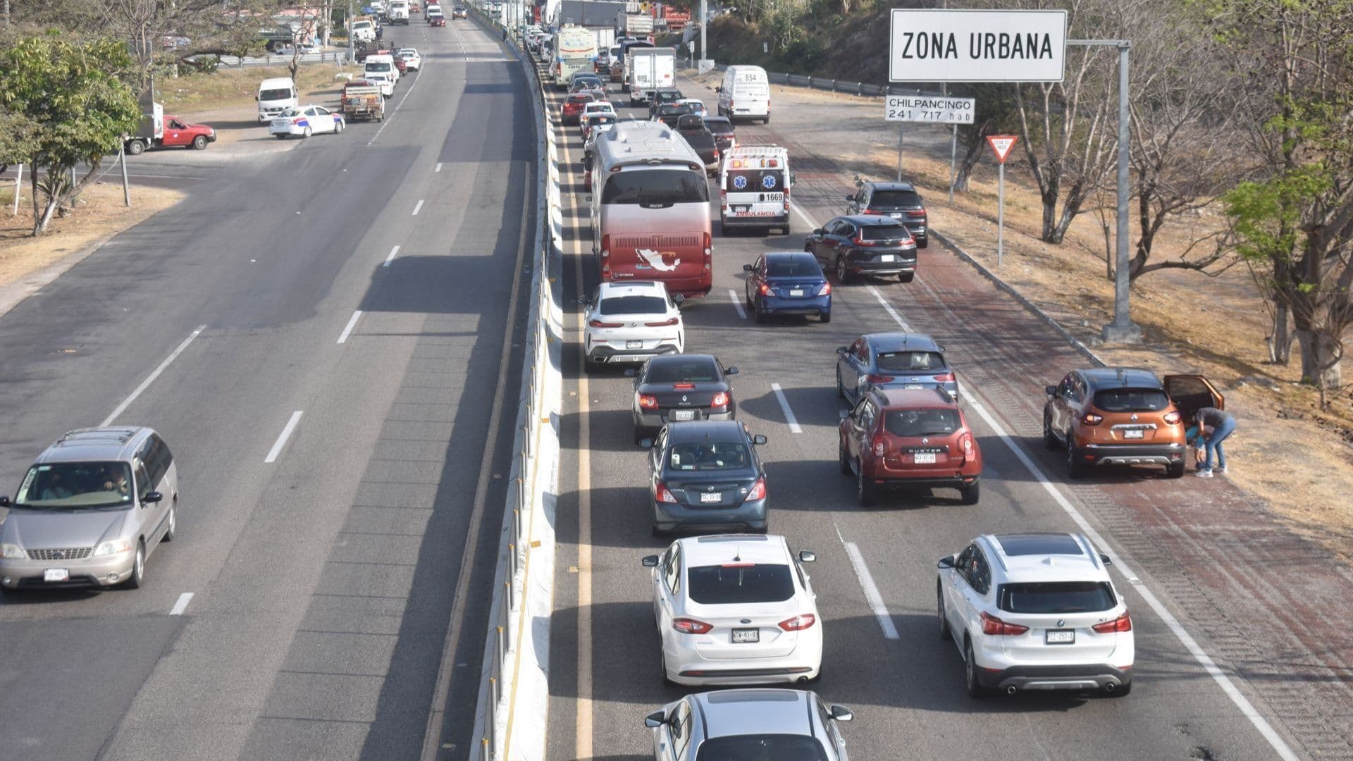 Carreteras con bloqueos