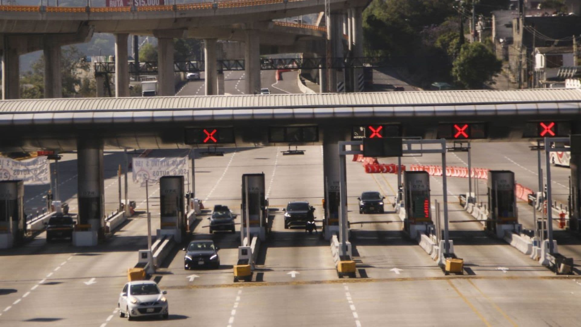 Caseta de Tlalpan en la Autopista México-Cuernavaca