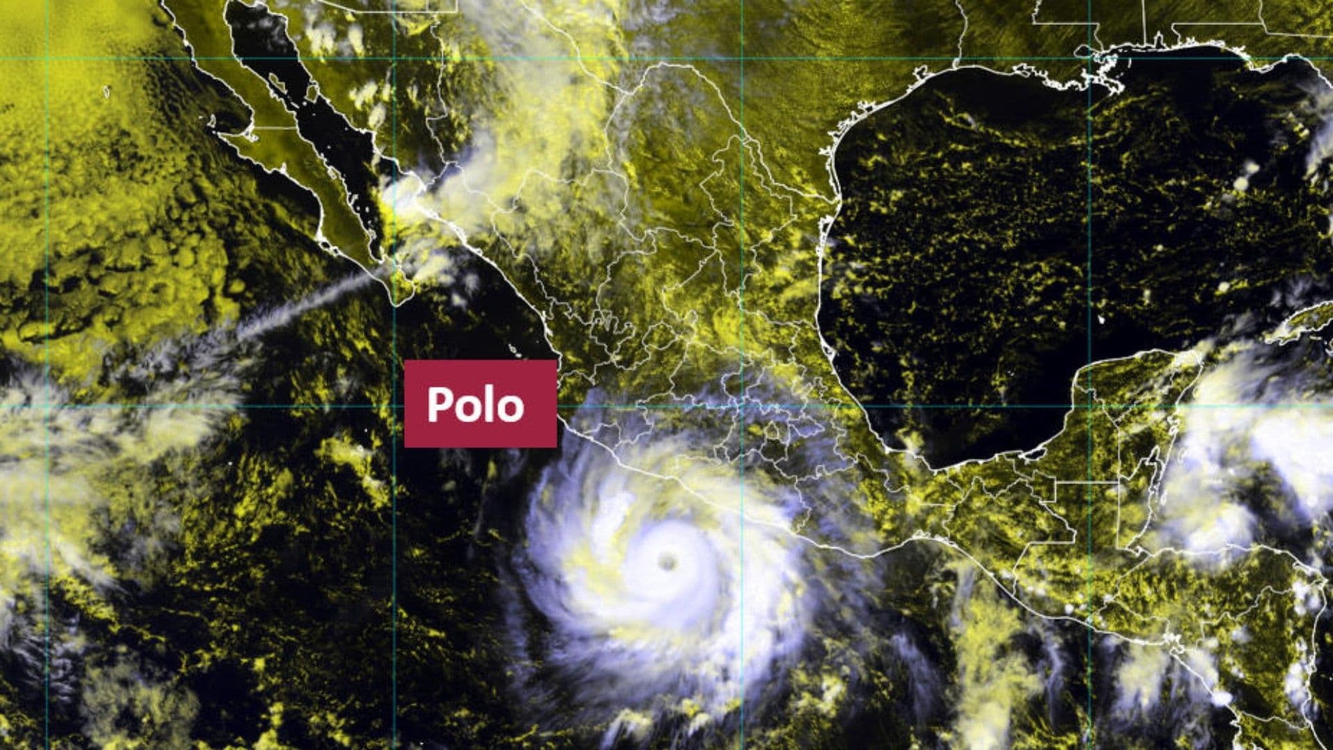 Conoce De Qué Categoría Sería el Huracán Polo Cuando Toque Tierra en México