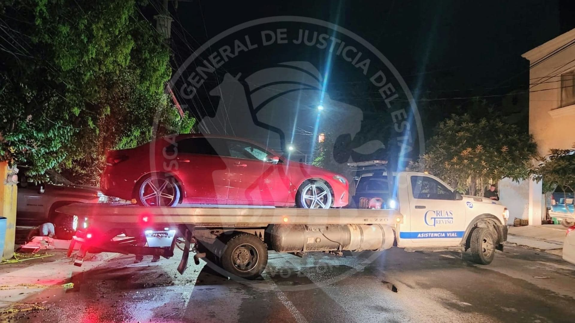 Aseguran auto tras cateo en casa por multihomicidio en Montemorelos