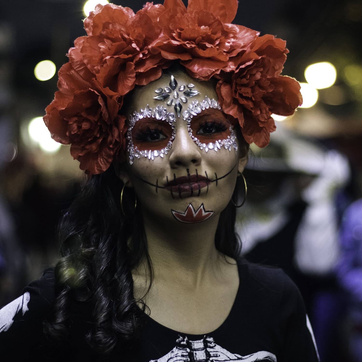 Maquillaje de Catrina Piedritas