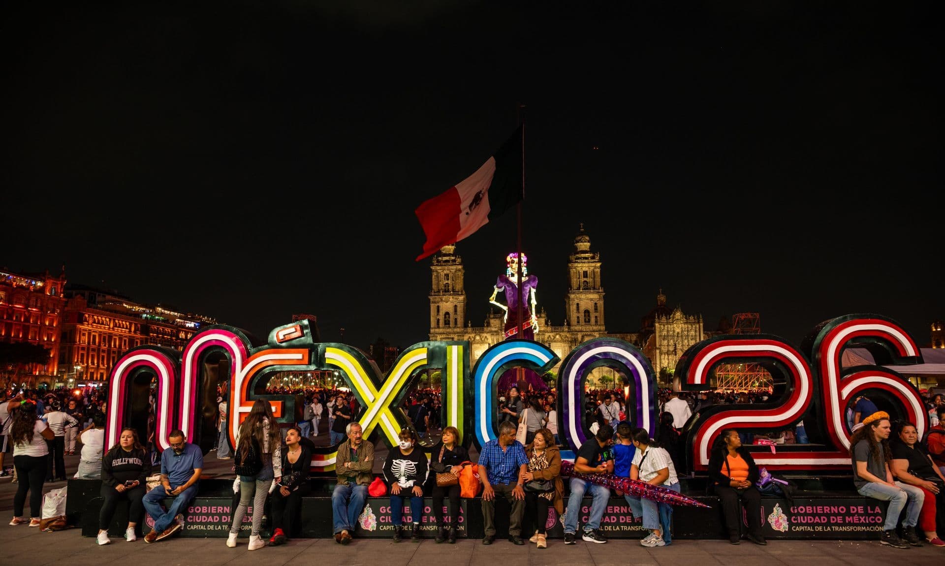 La Catrina del Zócalo obtiene el Récord Guinness como la más grande del mundo