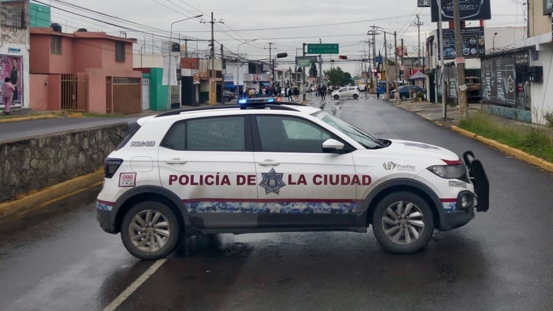 Manifestación en Circuito Juan Pablo II.