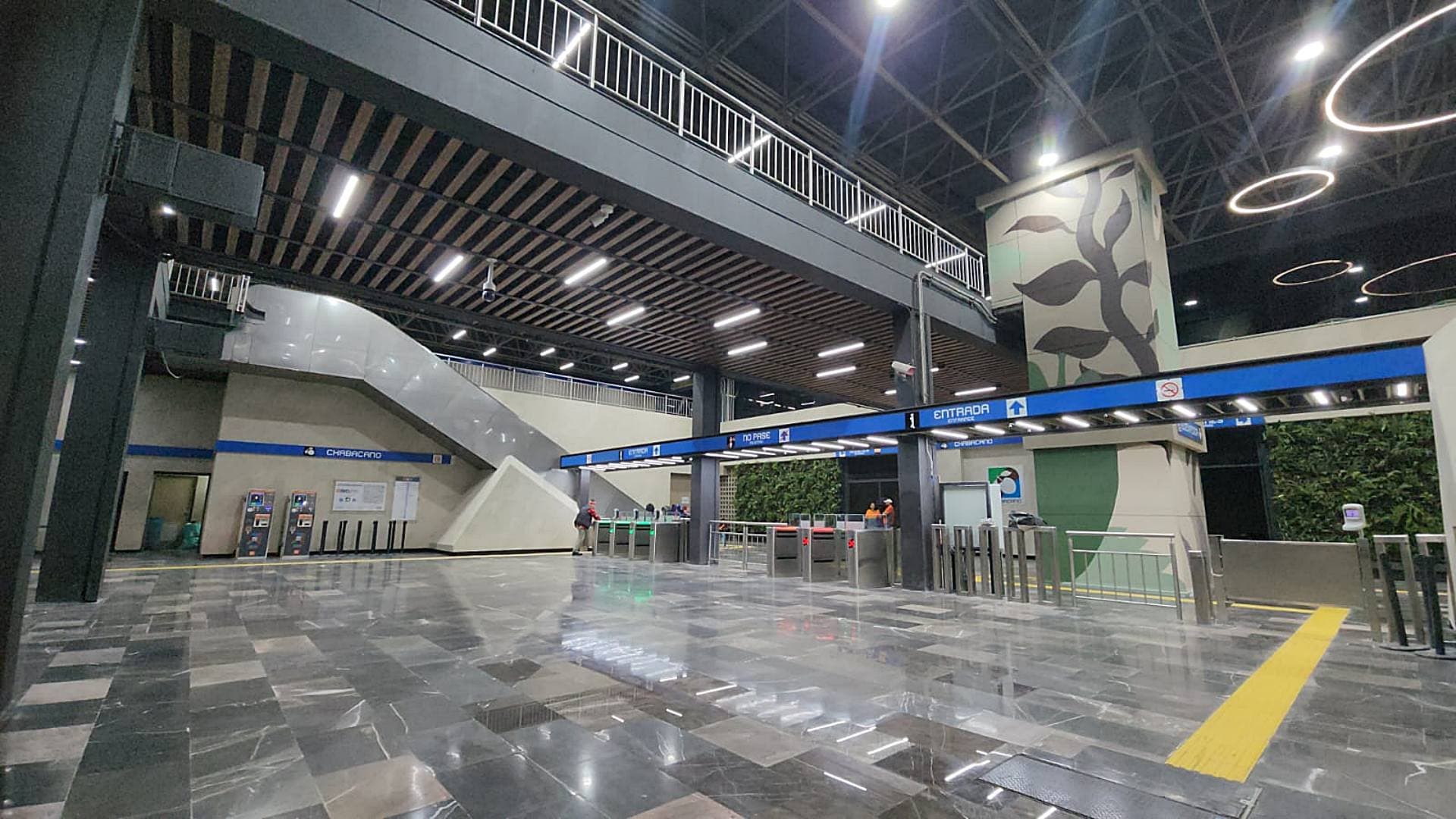 Estación Chabacano de la Línea 2 del Metro CDMX. Foto: X @MetroCDMX