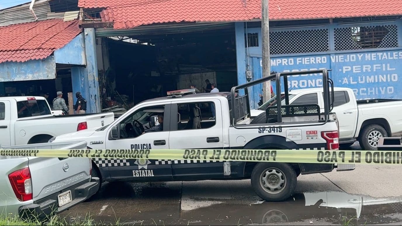 Catean Chatarreras en Boca del Río; Les Colocaron Sellos de Aseguramiento