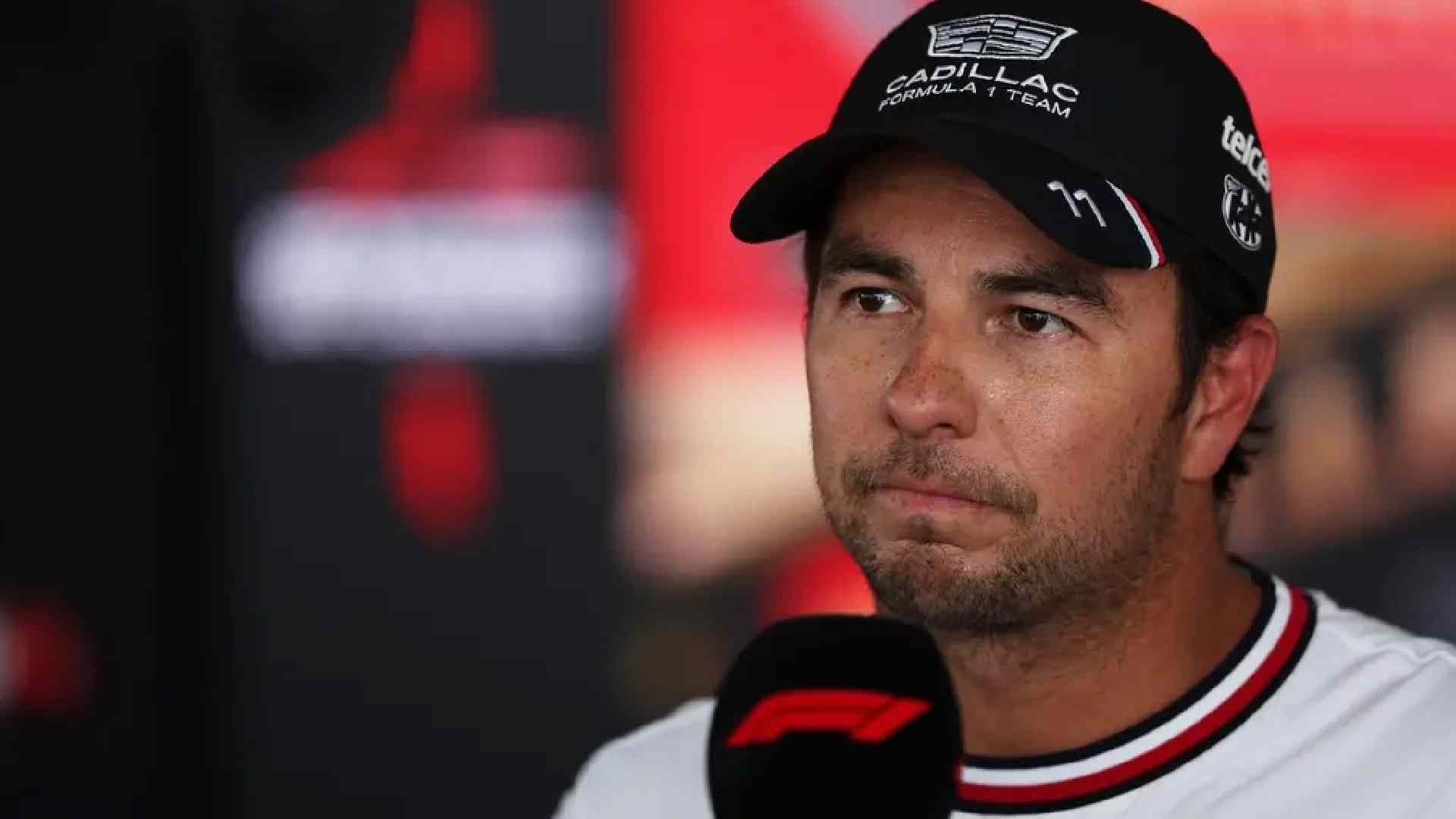 Checo Pérez Abandona el Gran Premio de Canadá. Foto: Getty Images