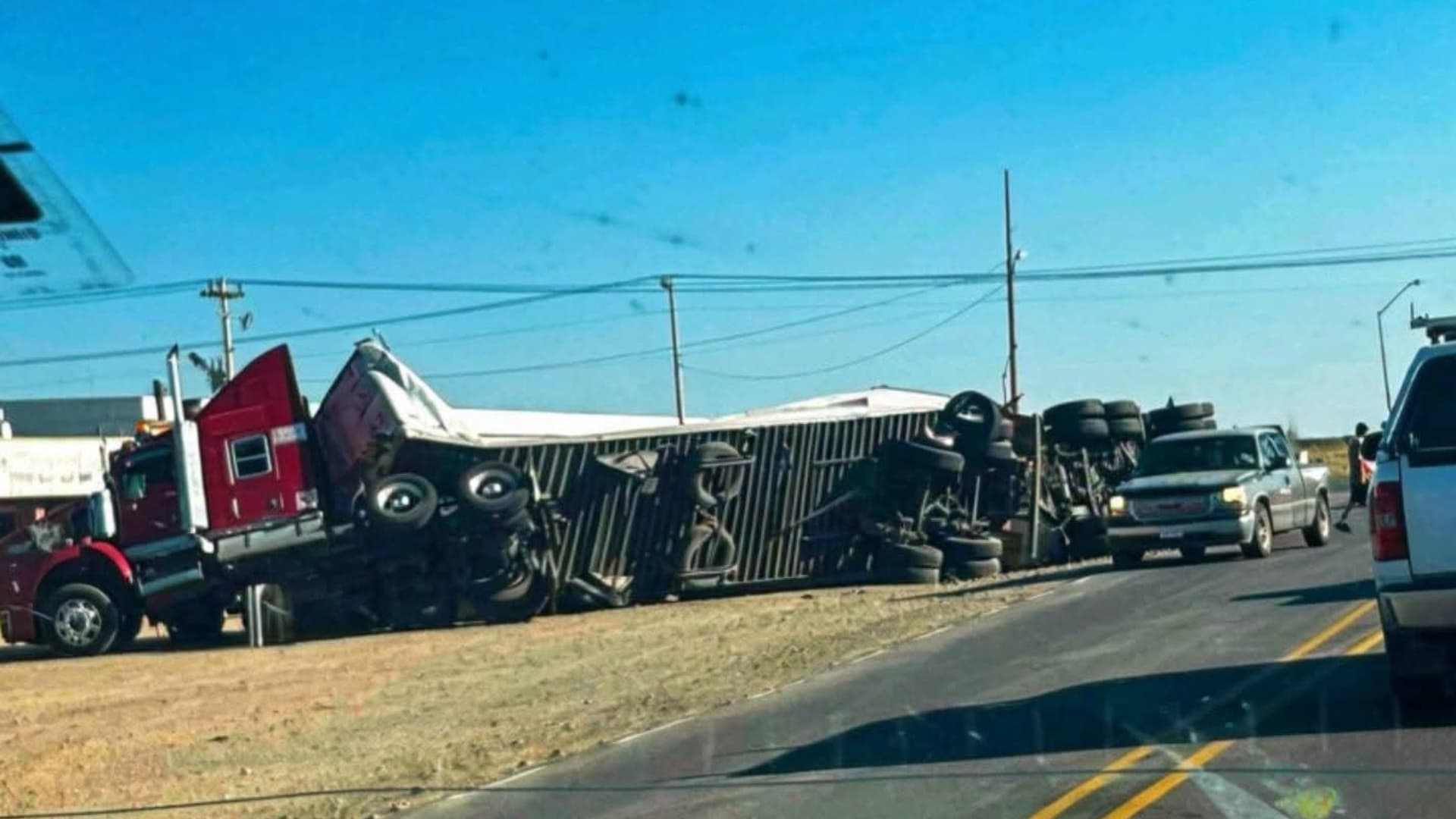 El accidente carretero fue registrado en el municipio de Namiquipa