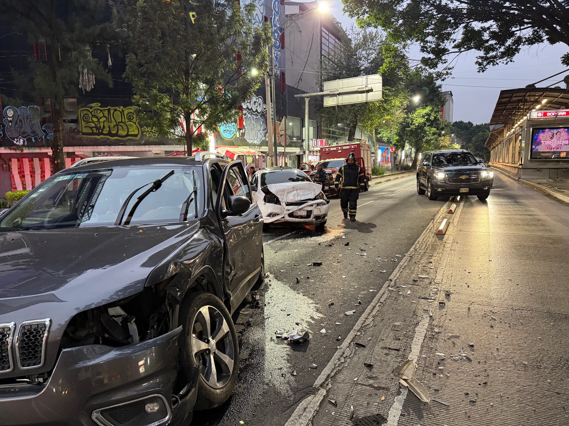 Accidente en Reforma