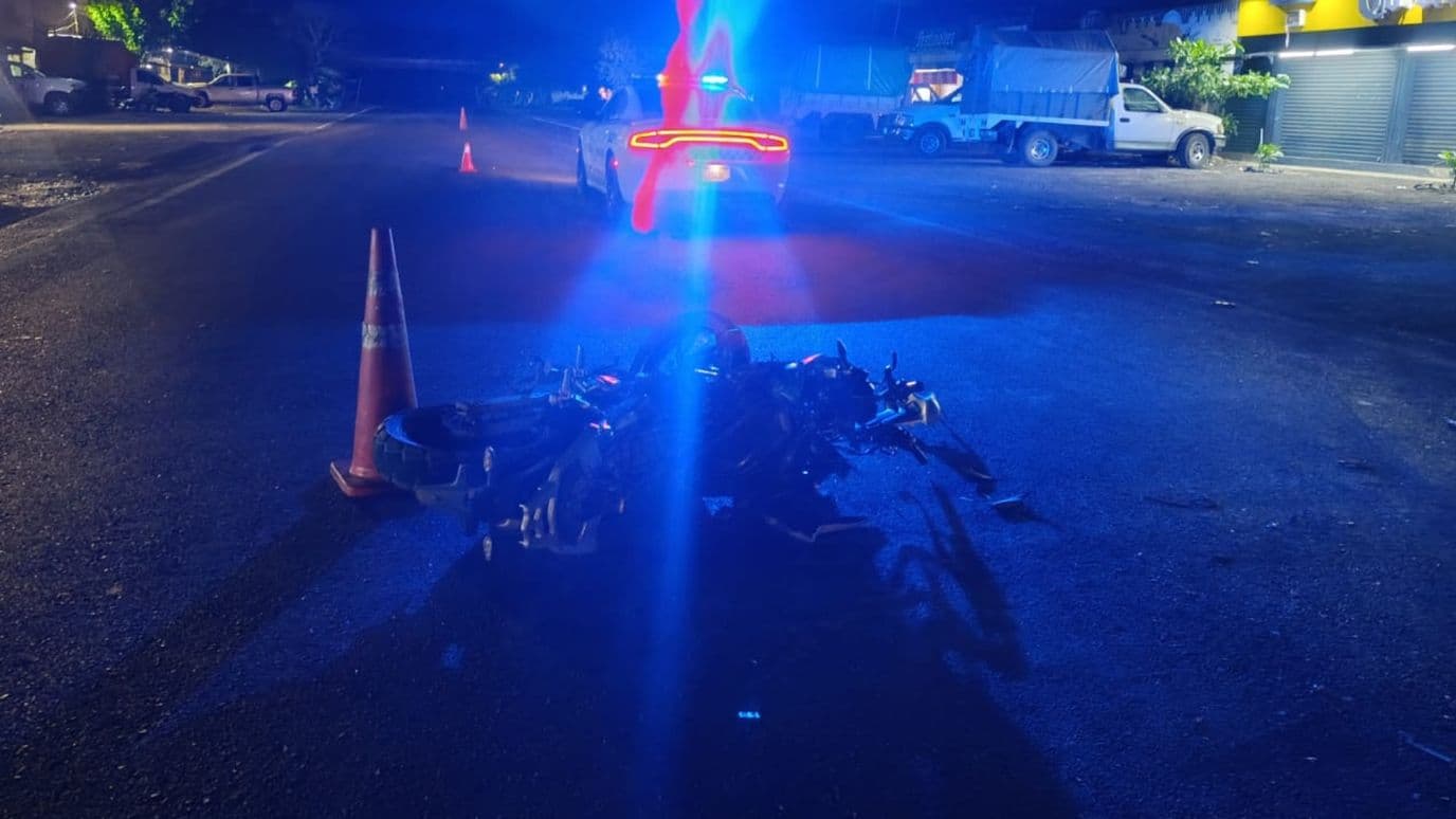 Accidente en la carretera federal Álamo-Potrero del Llano deja un lesionado.