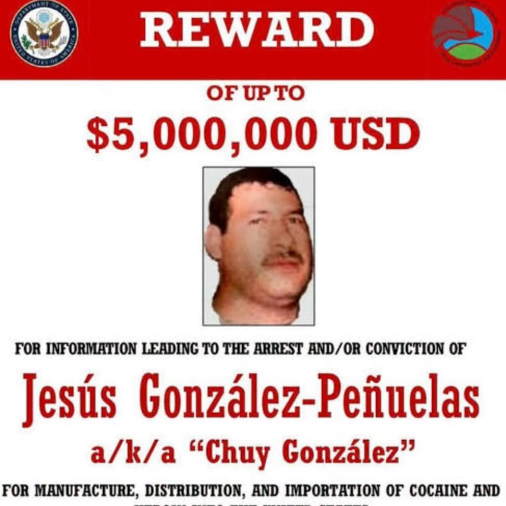 "Chuy Peñuelas" era buscado por autoridades mexicanas y estadounidenses