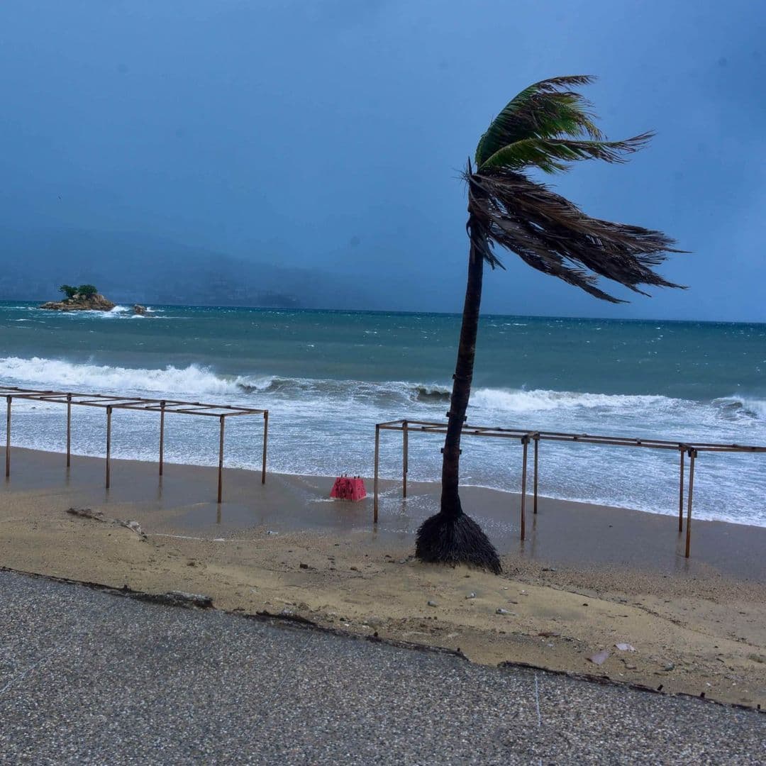 Efectos de un ciclón en el Pacifico