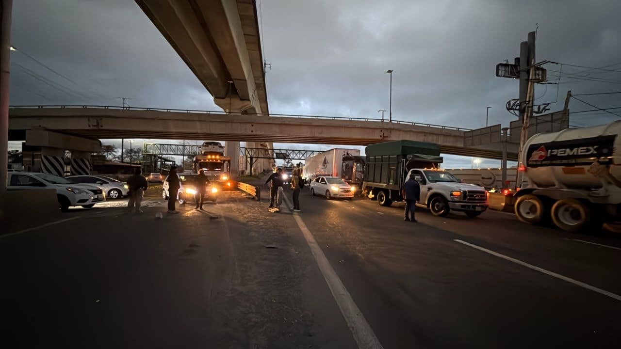 Cierre en la carretera México-Toluca