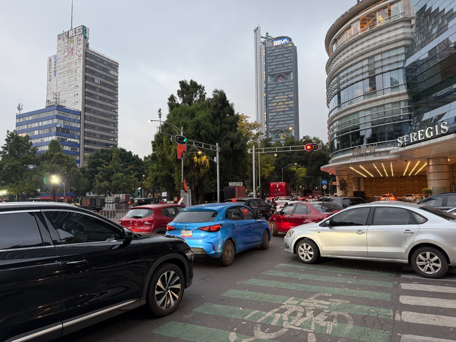 Cierres en Reforma