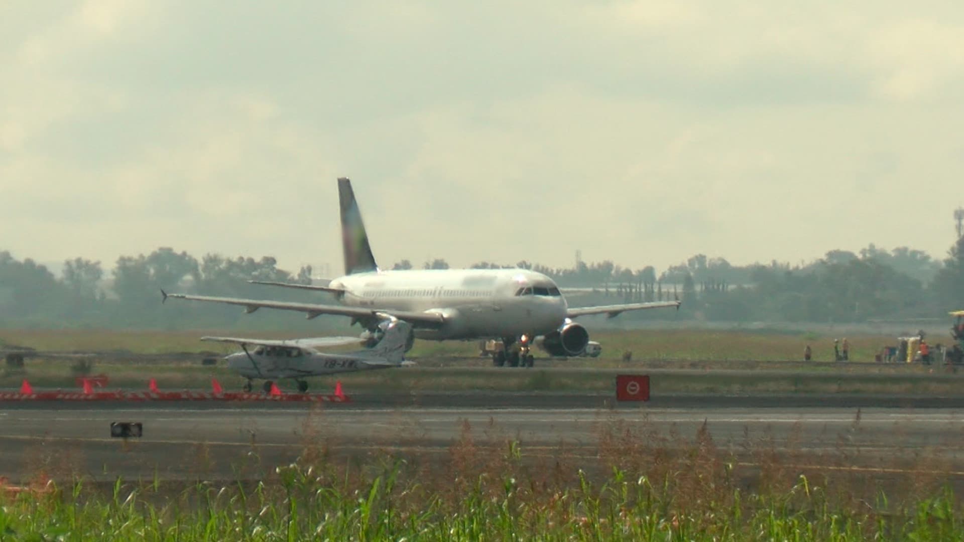 Avión del aeropuerto de Guadalajara