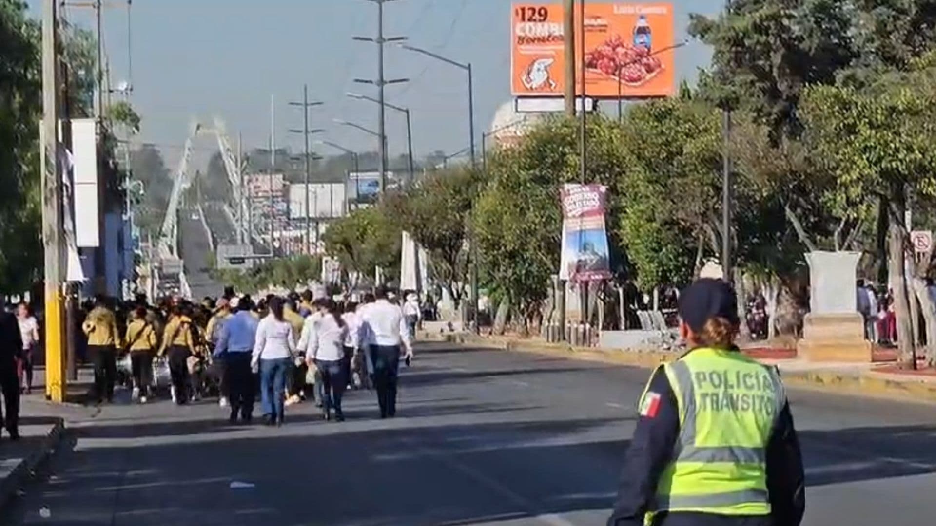 Cierres Viales Bloqueo por Pase de Revista Desfile 5 de Mayo en Puebla Calles Cerradas Vías Alternas Hoy 28 de Abril