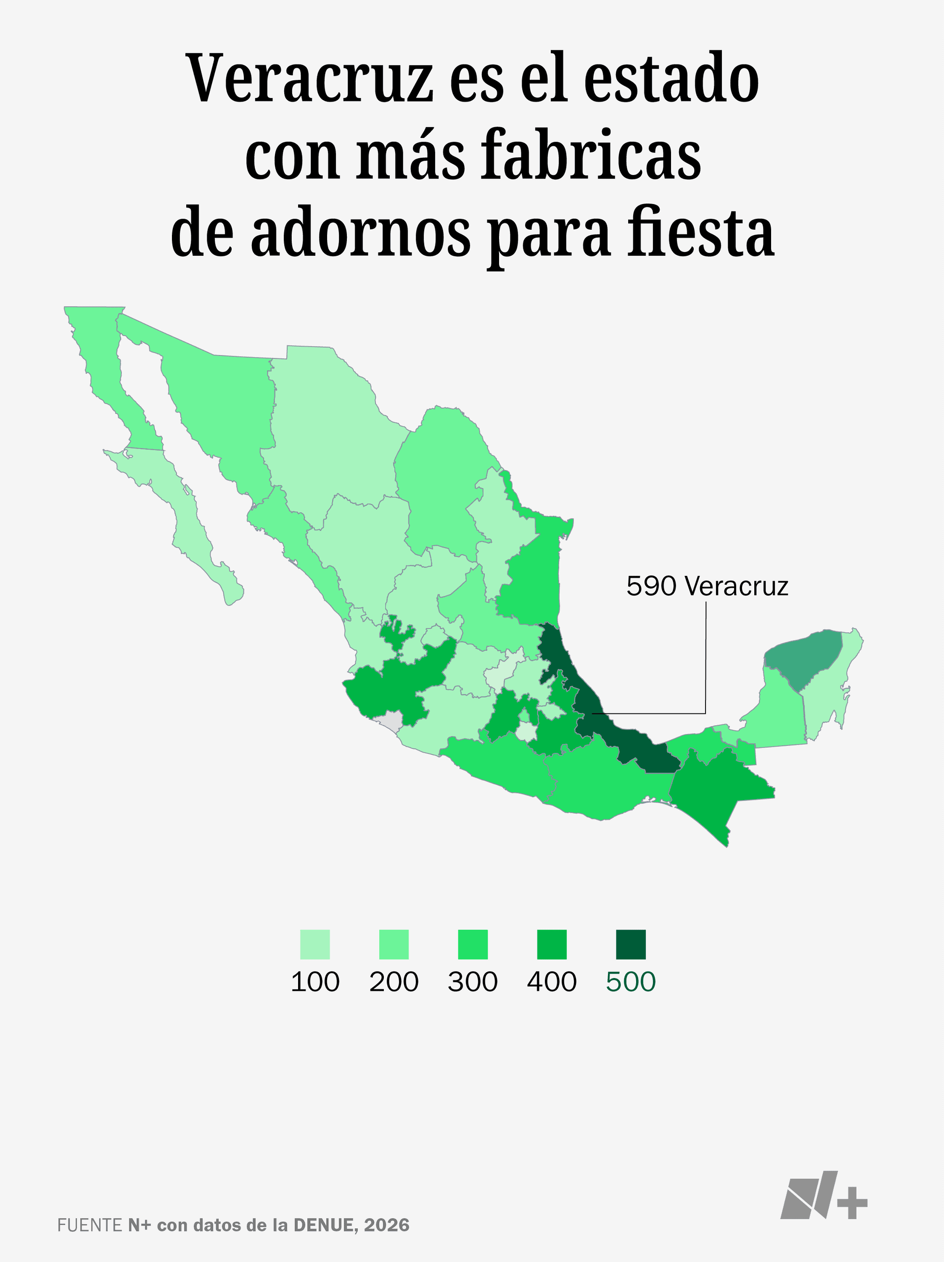 Veracruz es el estado con más fabricas de adornos para fiesta