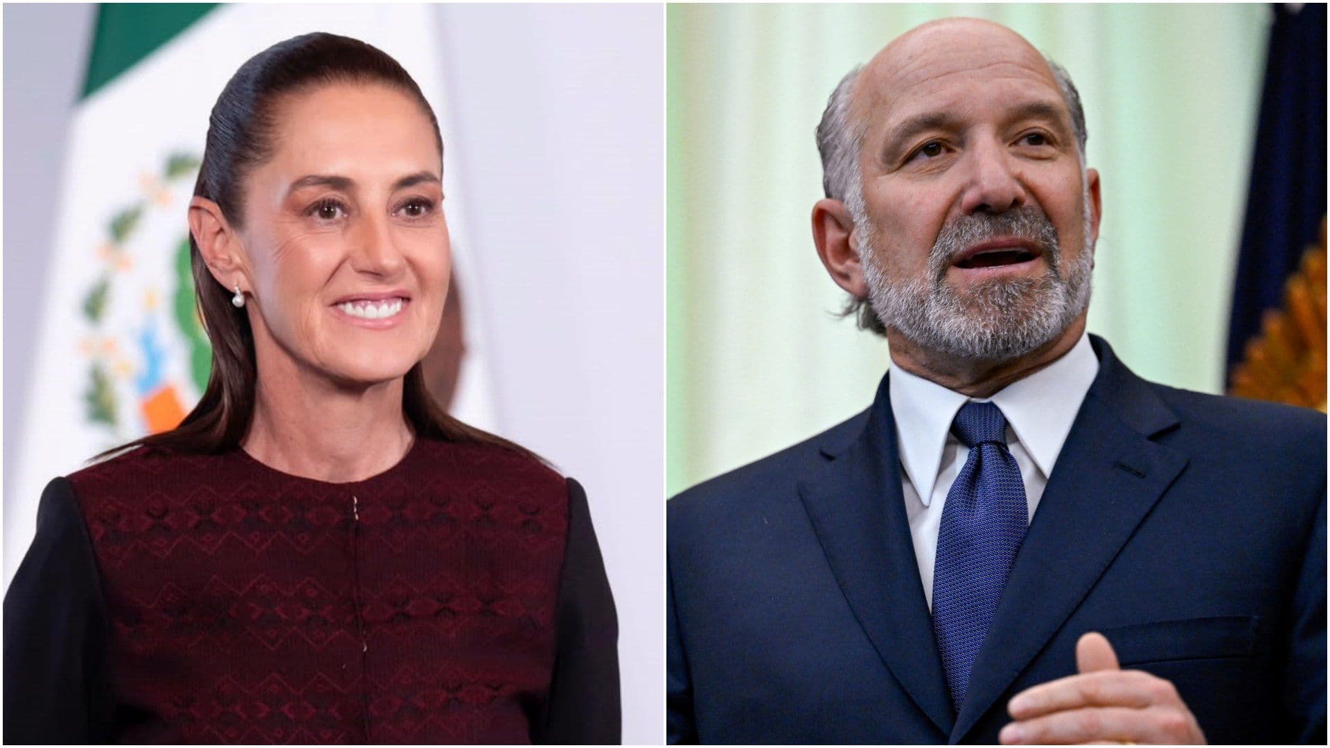 Claudia Sheinbaum y Howard Lutnick