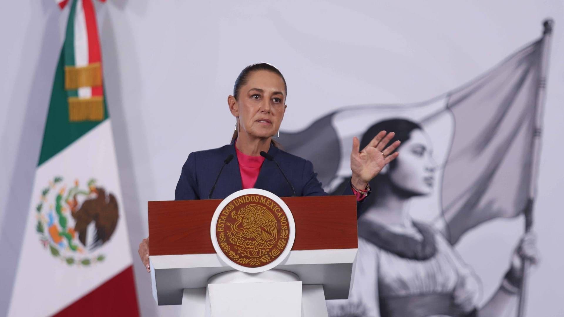 Claudia Sheinbaum en conferencia de prensa mañanera. Foto: Cuartoscuro