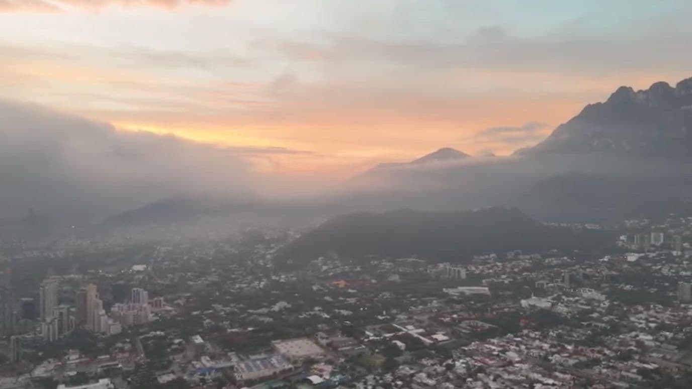 Amanecer en Nuevo León