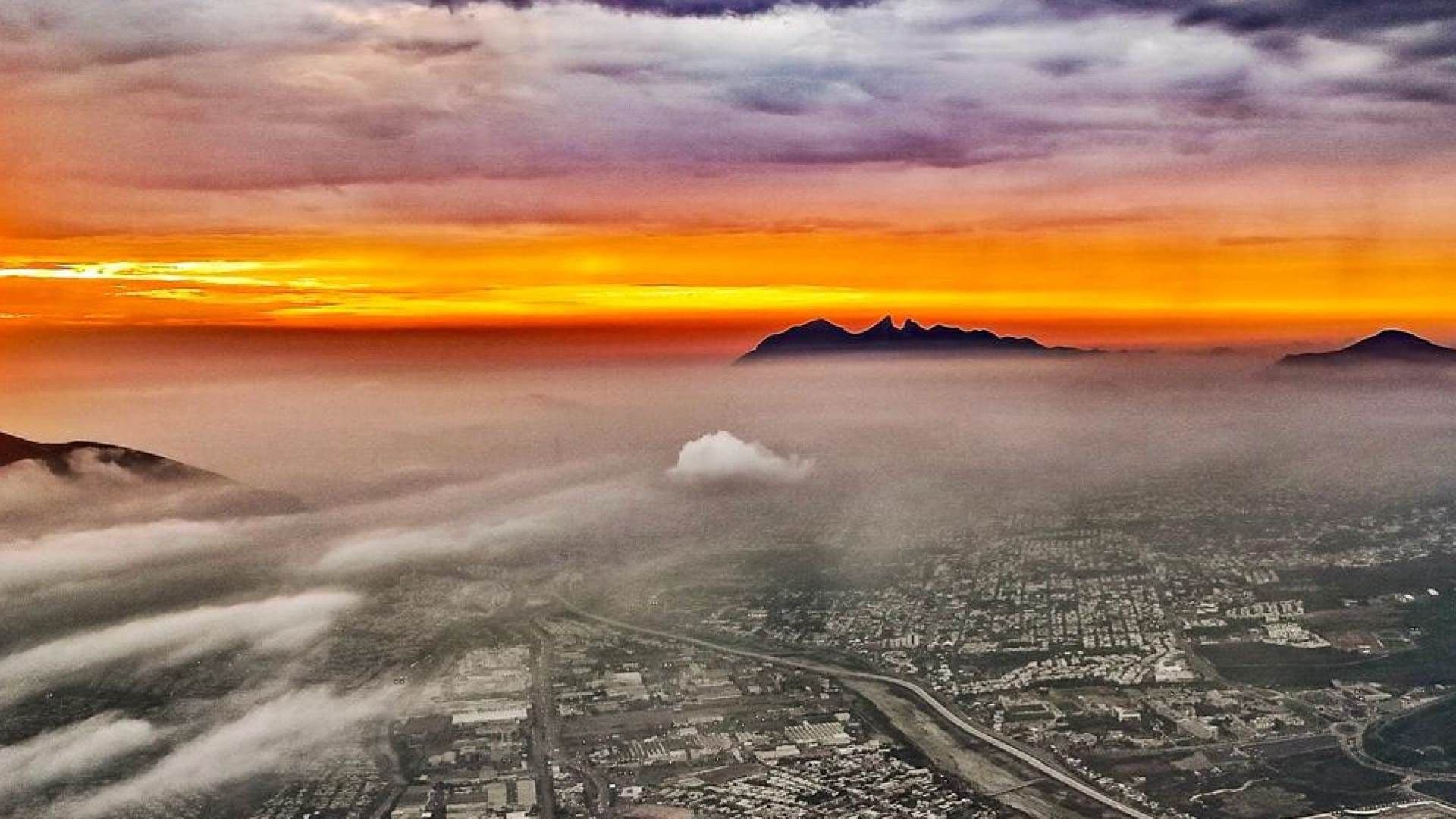 Amanecer en Nuevo León
