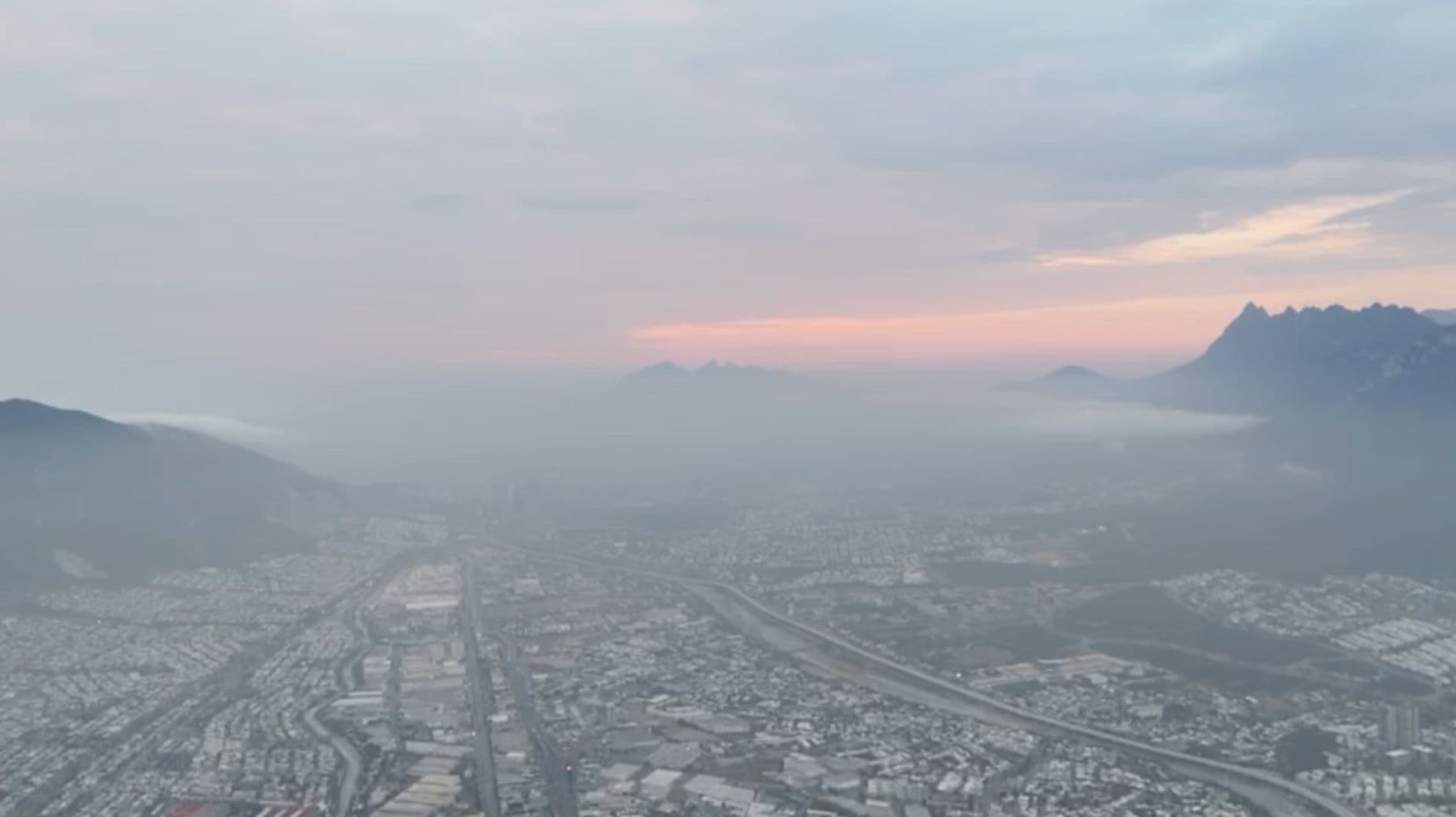 Amanecer en Nuevo León