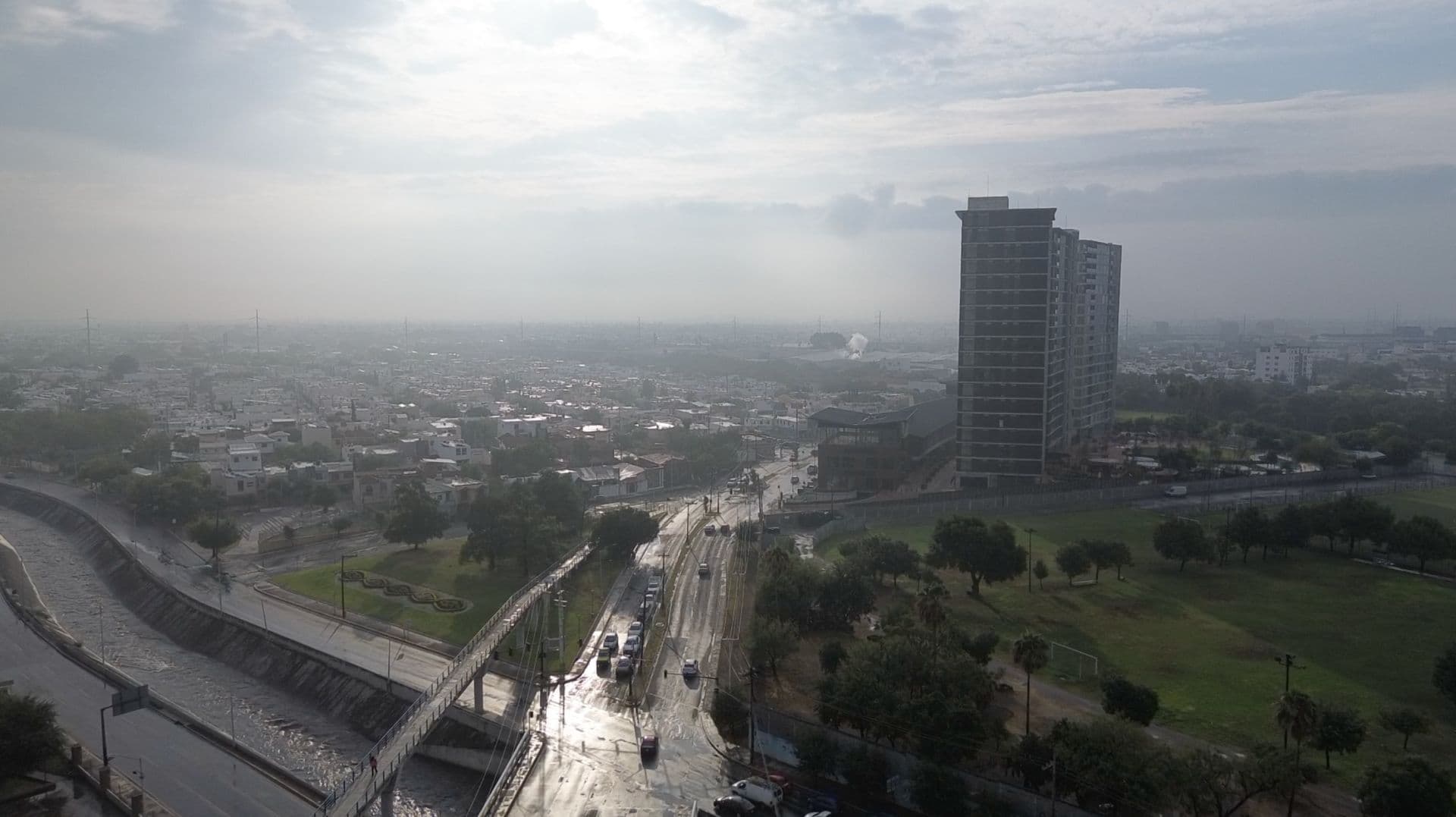 San Nicolás de los Garza toma de dron