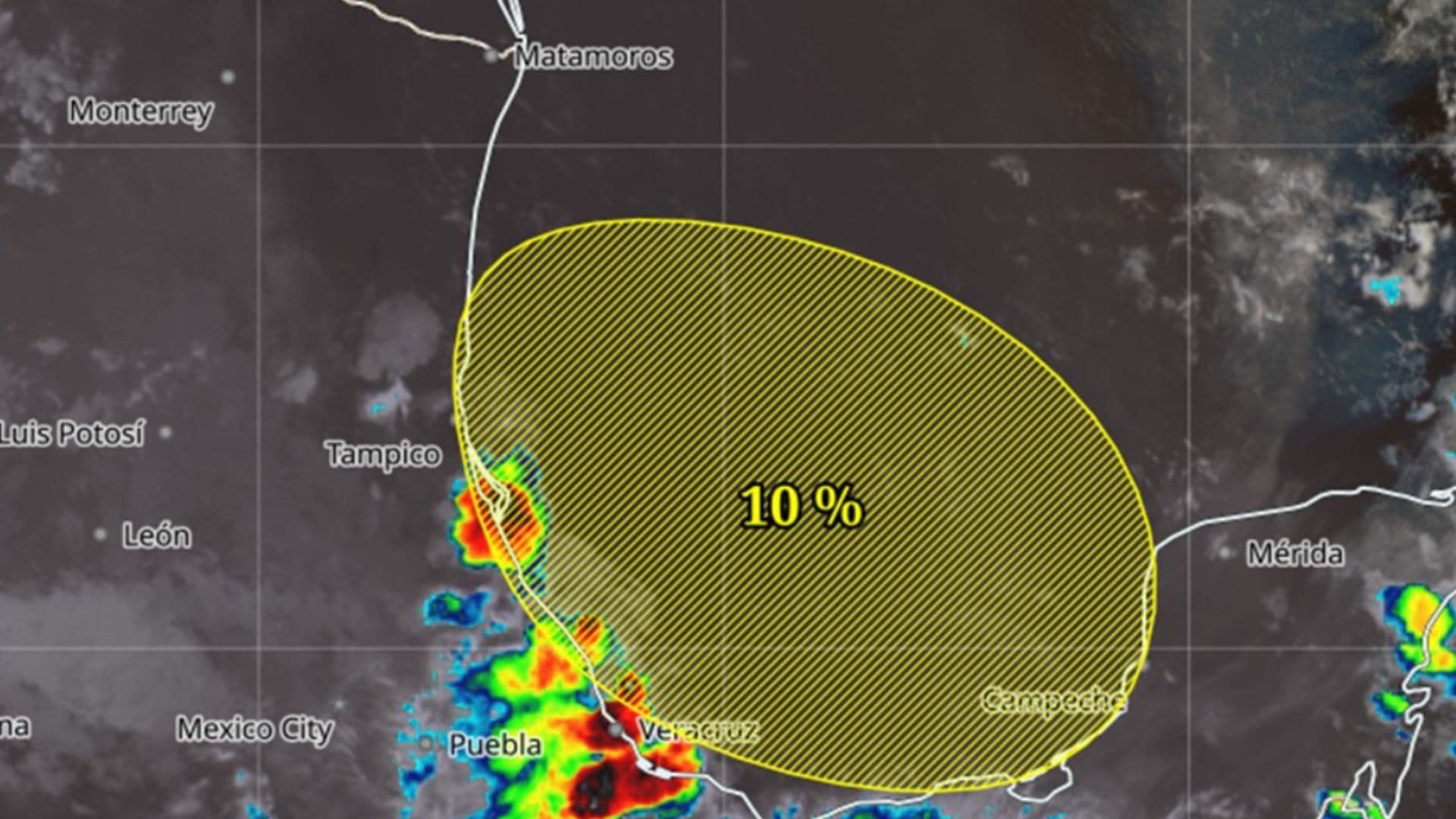 Pronóstico Lluvias Golfo de México