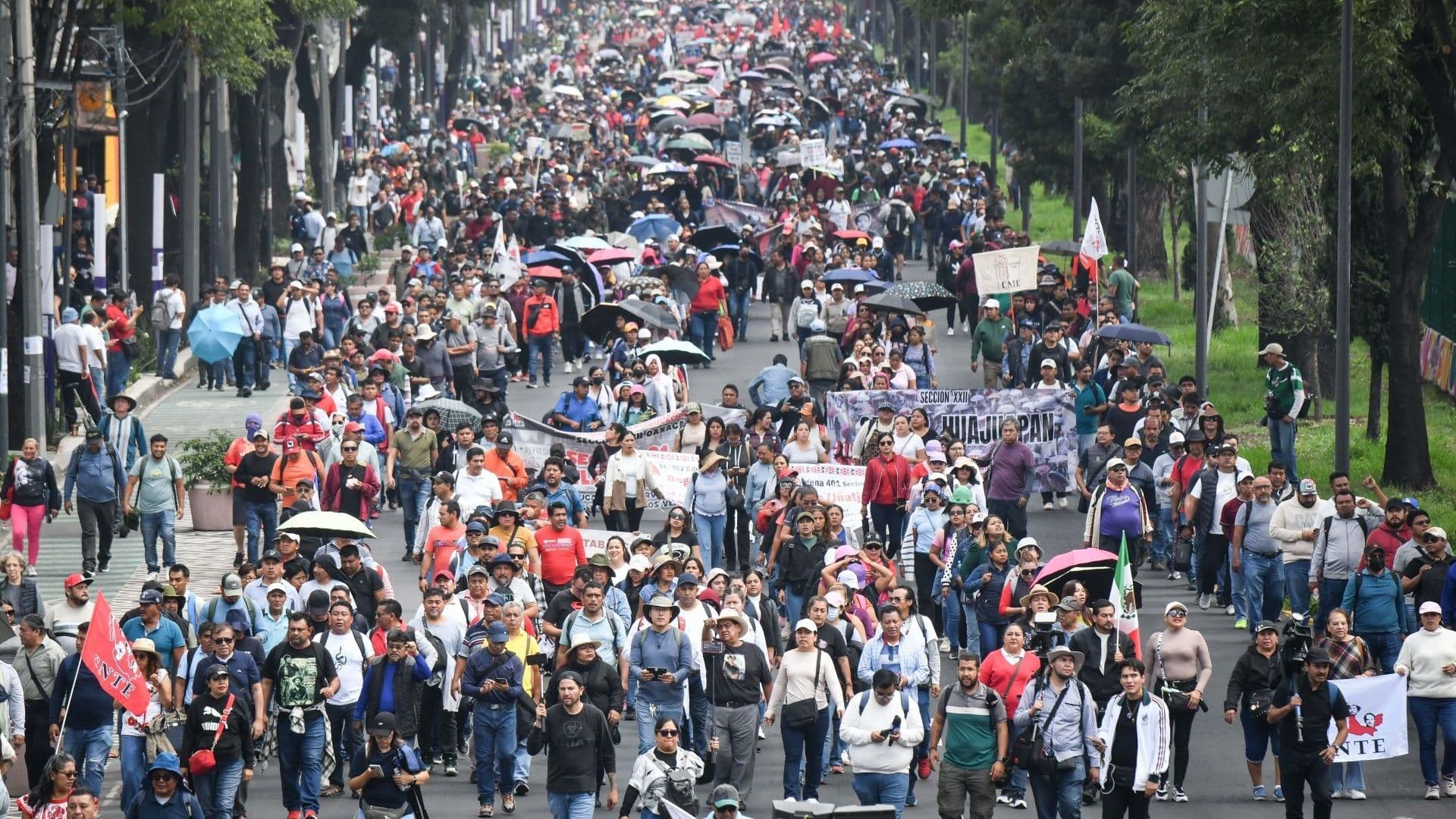 La CNTE aseguró que mantendrán las movilizaciones durante el Mundial 2026