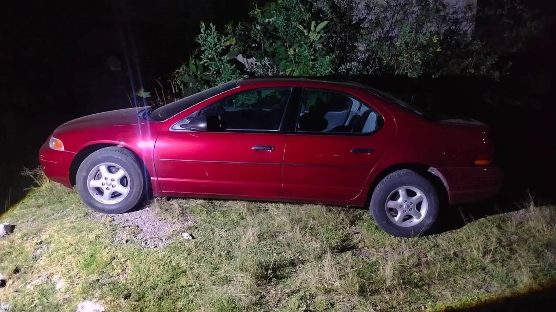 El coche fue localizado sin conductor en Amozoc.