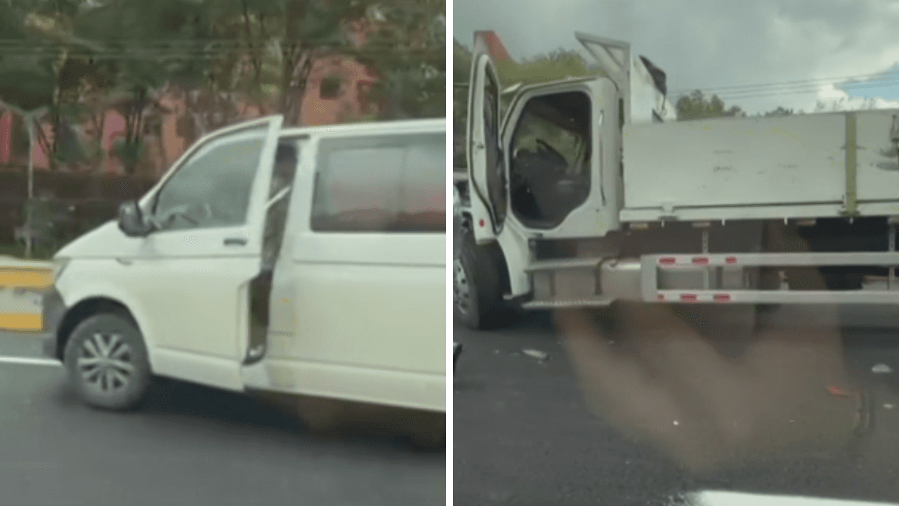 Choque Múltiple en la México-Toluca: Camión Impacta Vehículos y se Estrellan en Muro