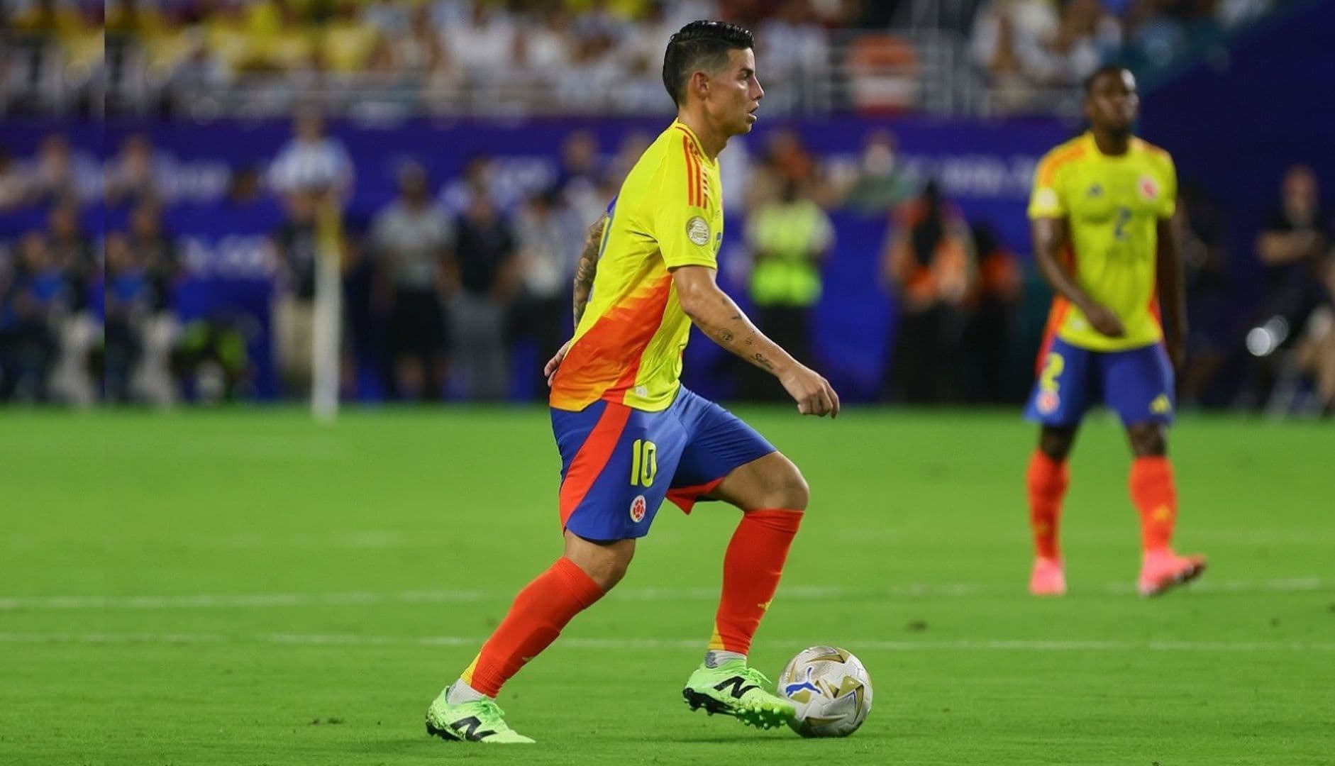 James Rodríguez jugará su tercera Copa del Mundo con Coolombia