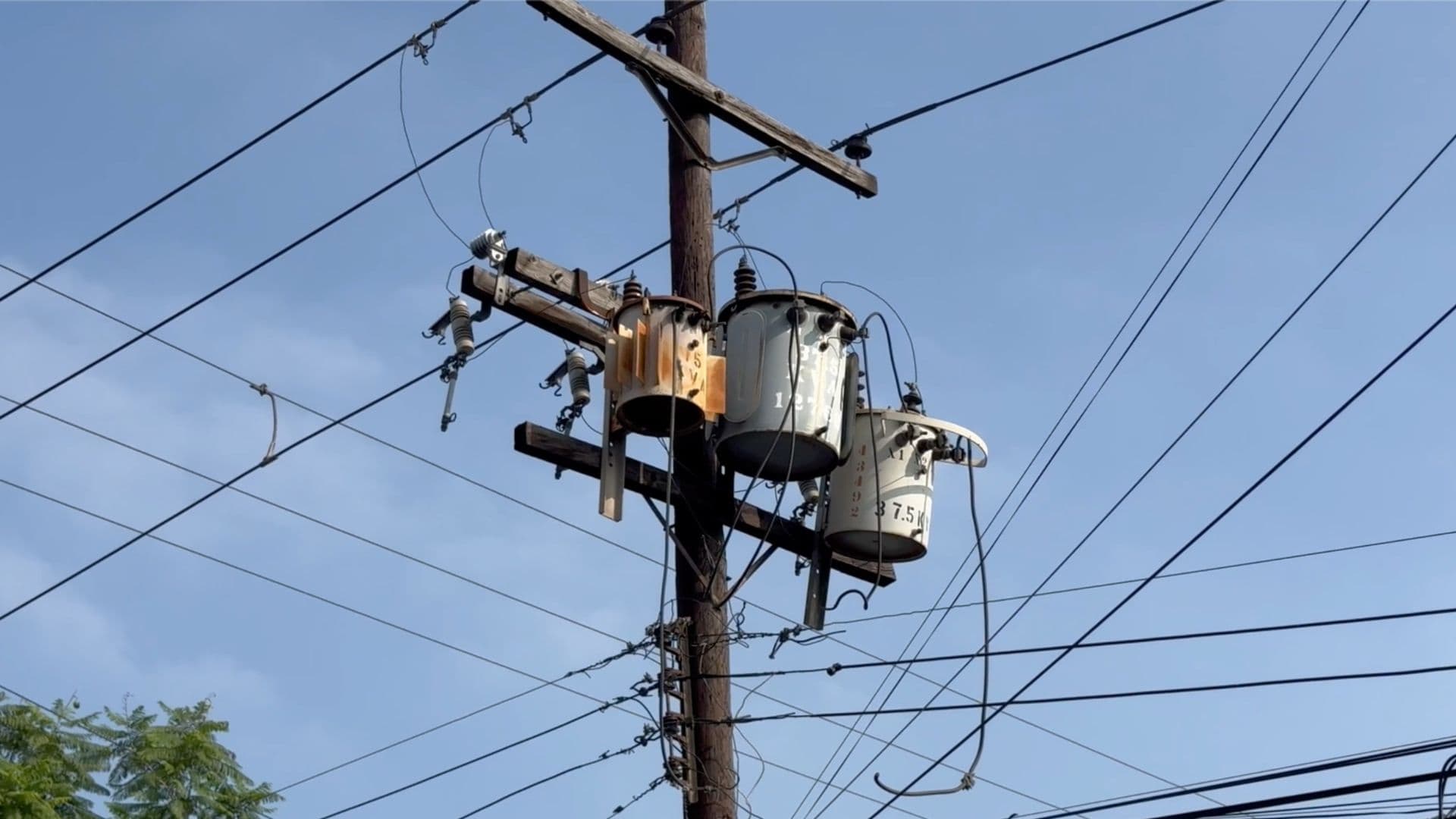 Colonias sin luz en Nuevo León