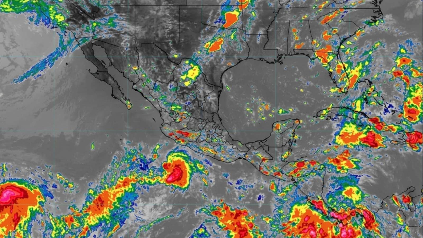 Conagua vigila depresion tropical 17E