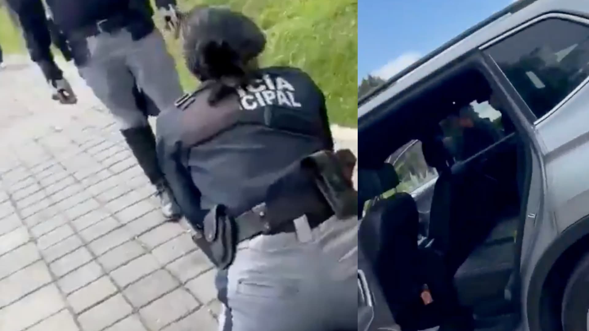 Abuso Policial Conductora Detenida Parque Intermunicipal San Andrés Cholula Puebla