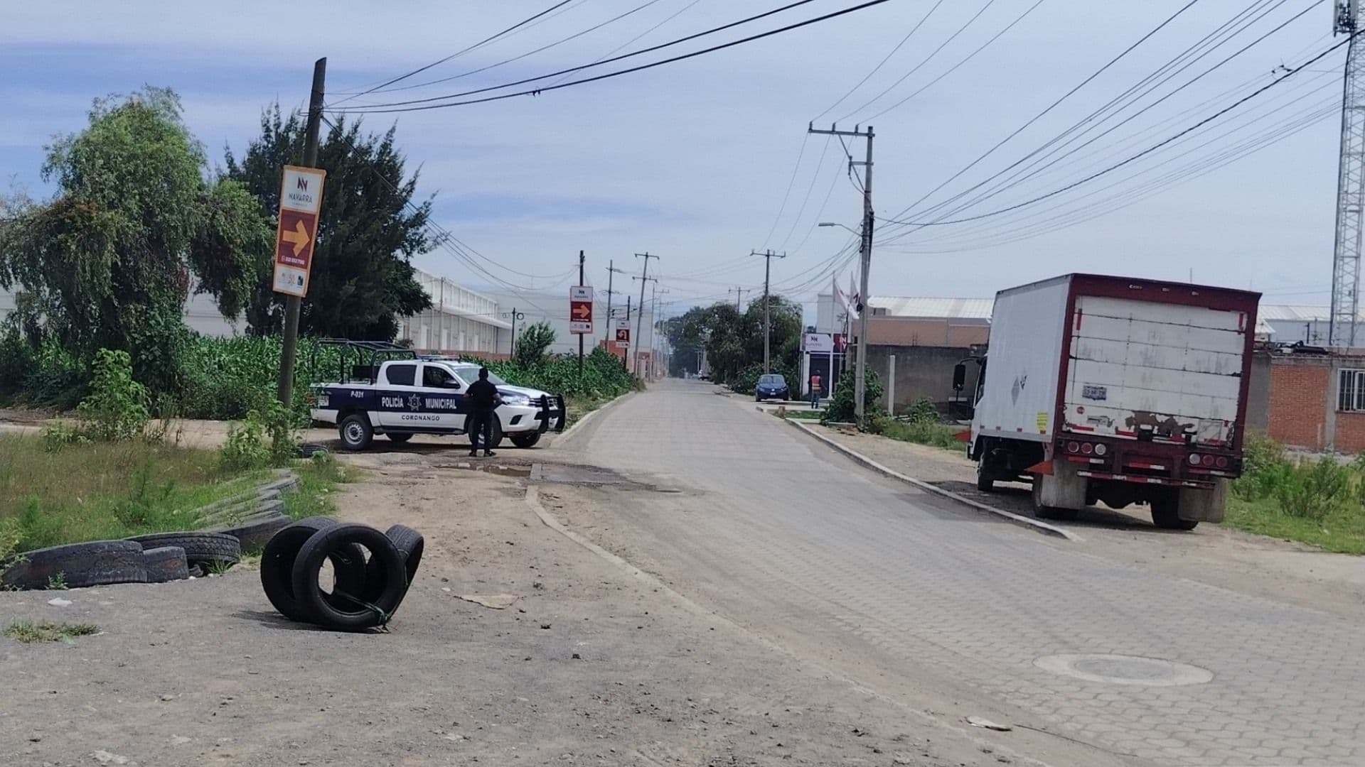 Trasciende la detención de dos personas durante la movilización.