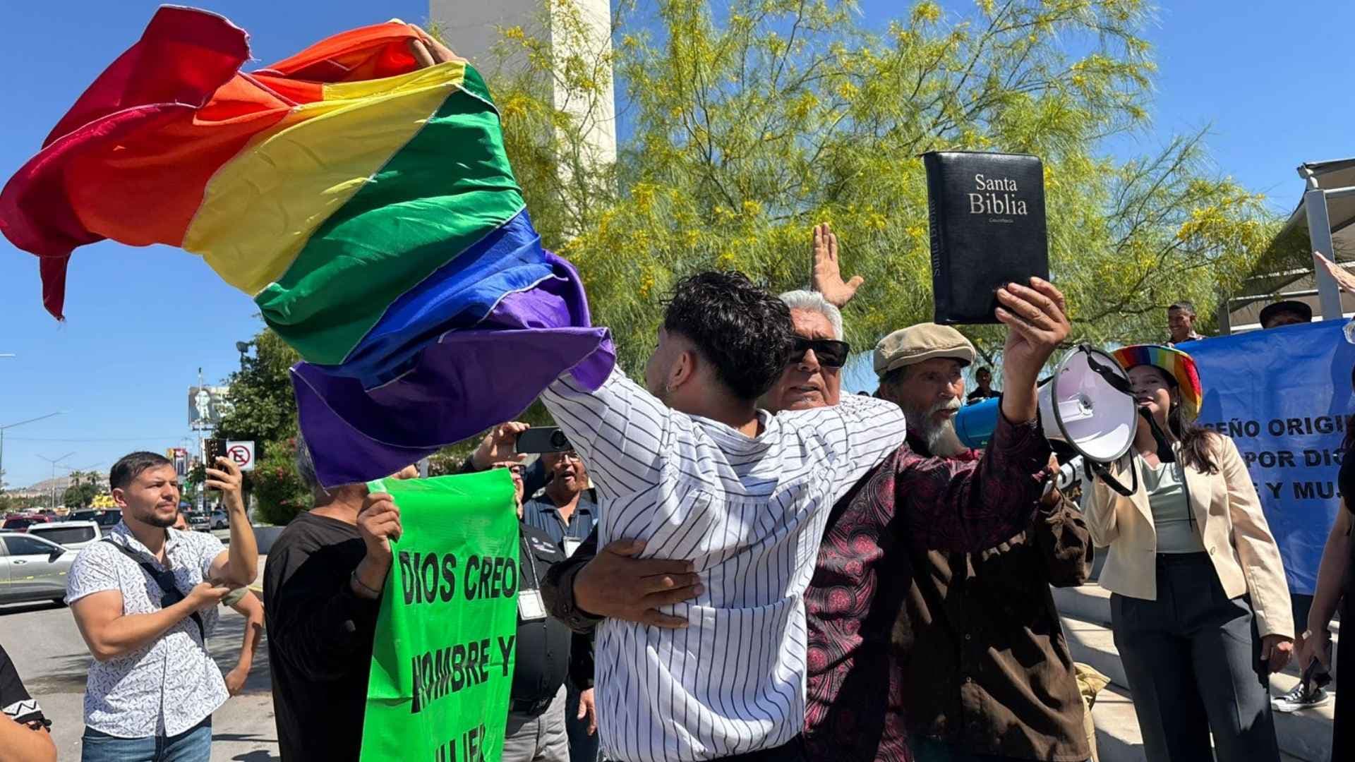protestas simultáneas