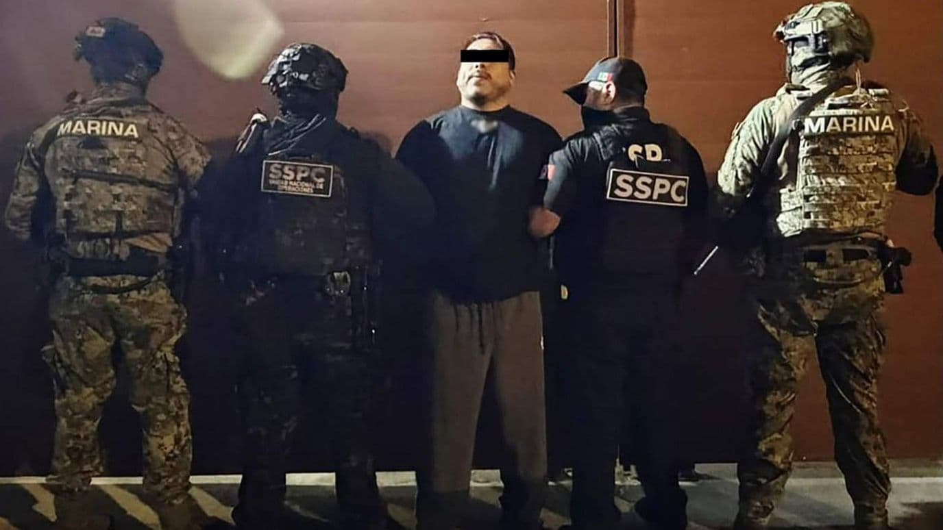 Iván ’N’, presunto Líder de ‘Los Cromos’. Foto: Gabinete de Seguridad