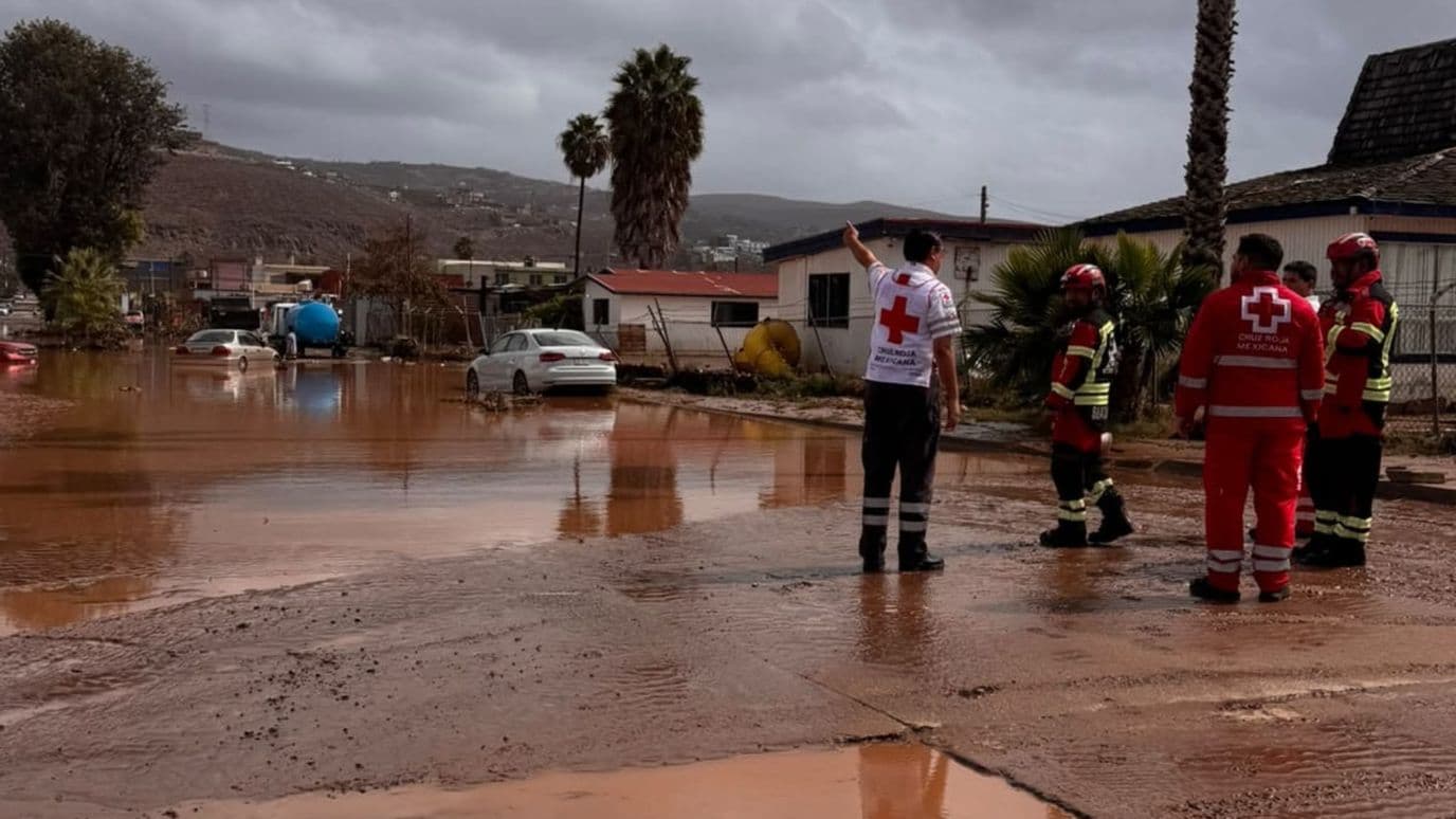 Cruz Roja Brinda 167 Servicios y Realiza Cuatro Rescates Durante Tormenta Rachel en BC