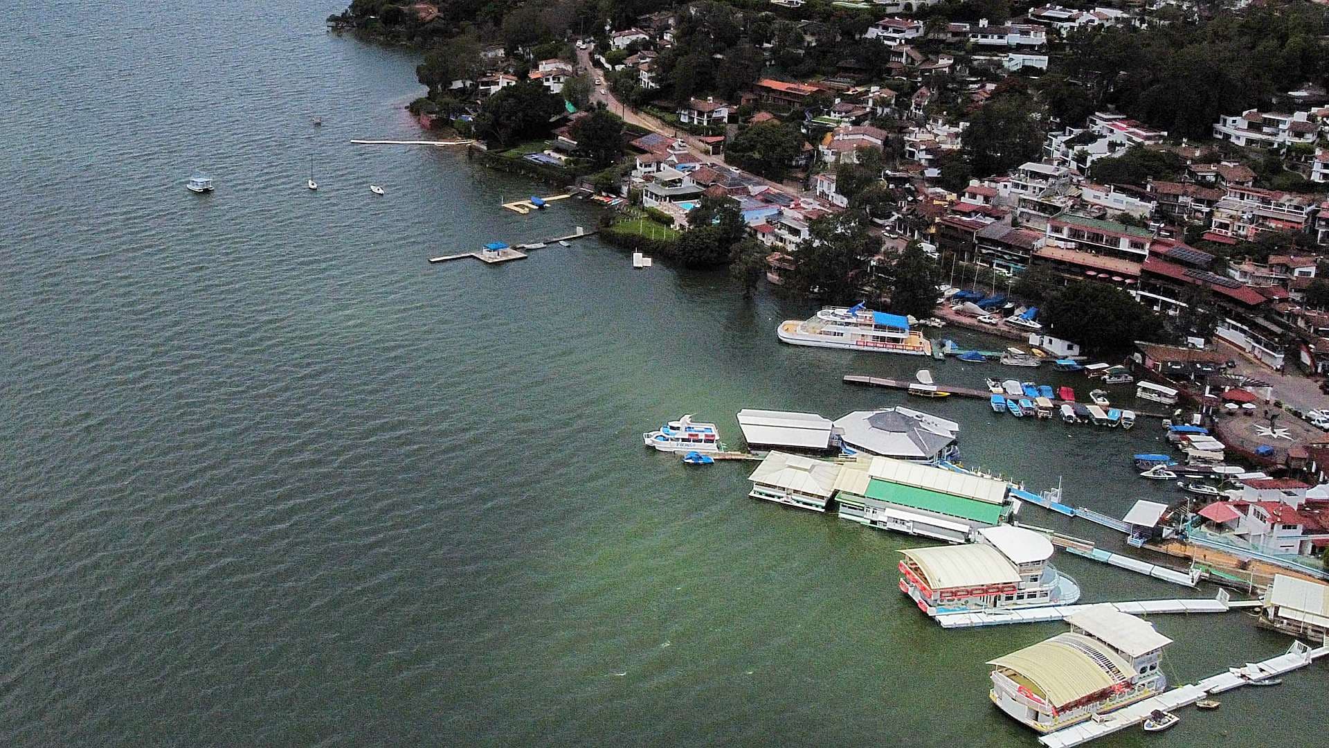 Presa Valle de Bravo del Sistema Cutzamala en octubre 2025. Foto: Cuartoscuro | Archivo