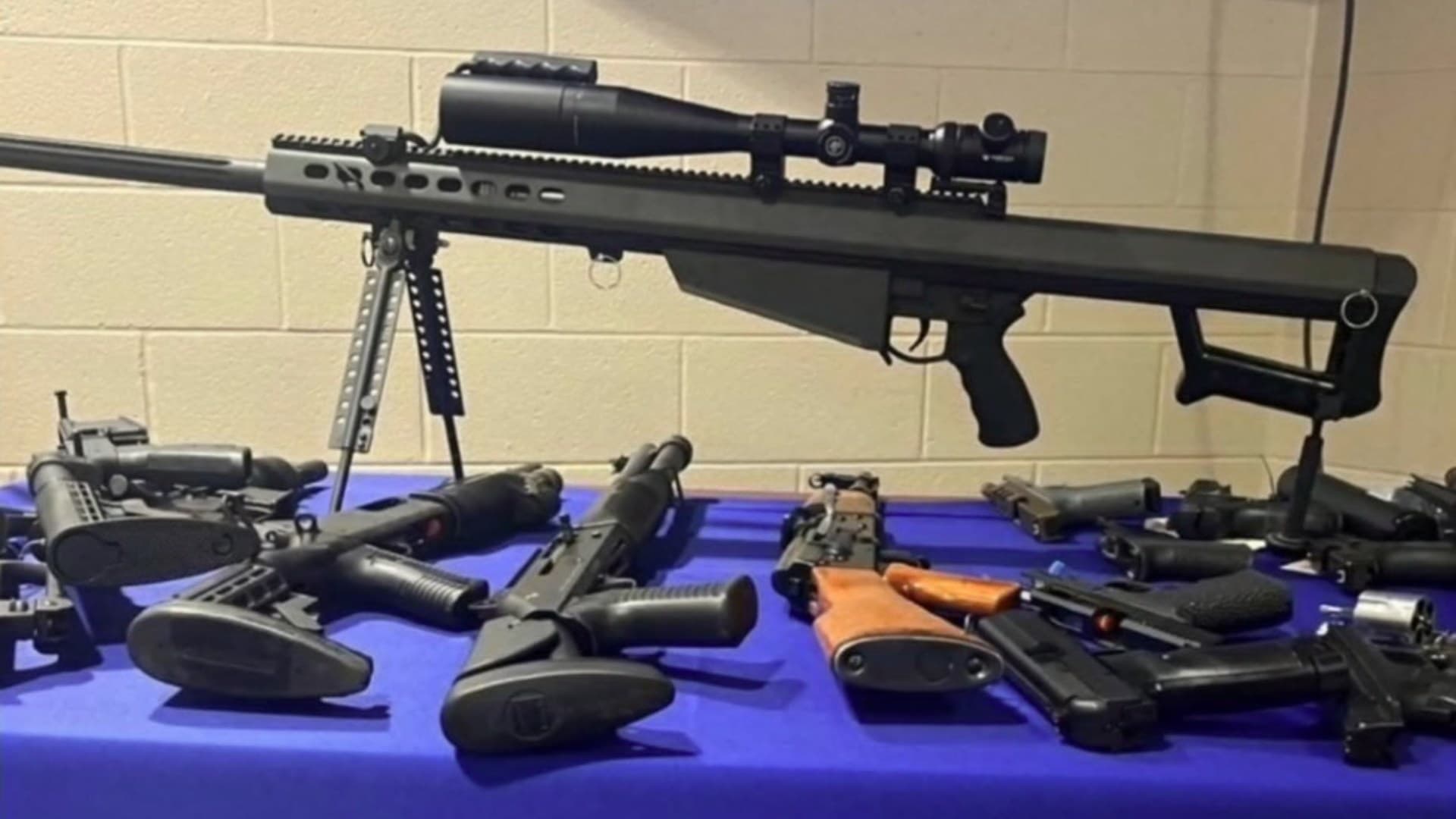 EUA Incauta Arsenal de Red de Tráfico de Armas Vinculada a México