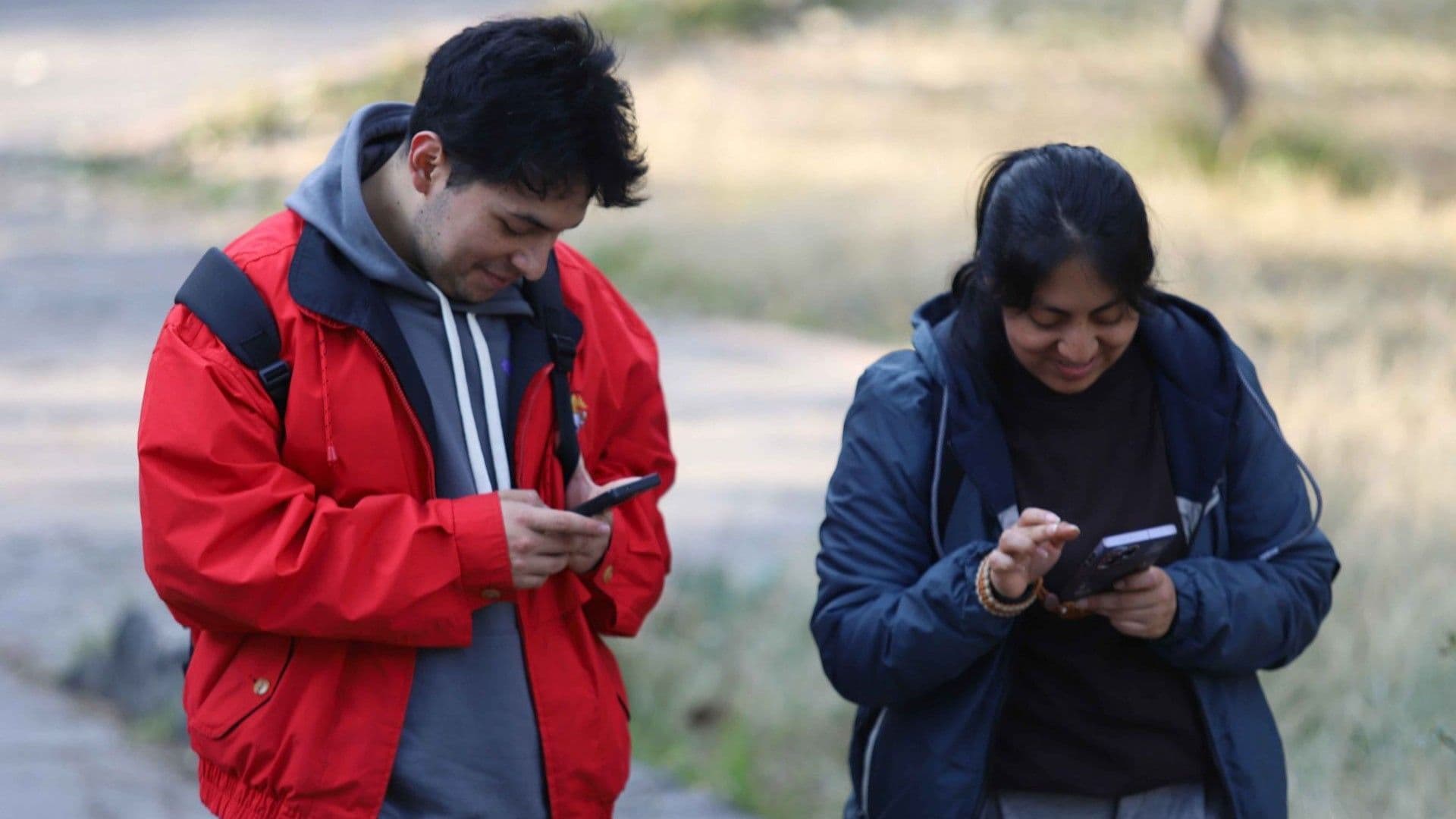 Personas revisando sus celulares