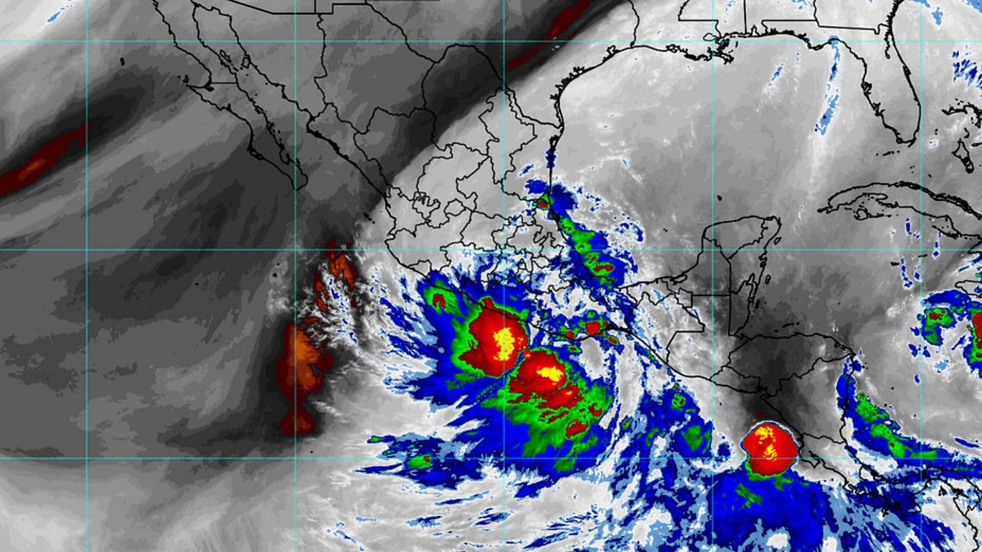 Alerta por Otro Ciclón en el Pacífico: Se Forma la Depresión Tropical Tres-E en Esta Zona