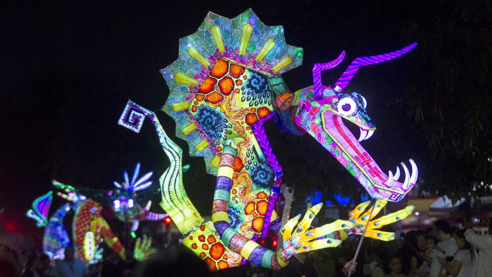 Los alebrijes iluminados tendrán un recorrido especial en CDMX
