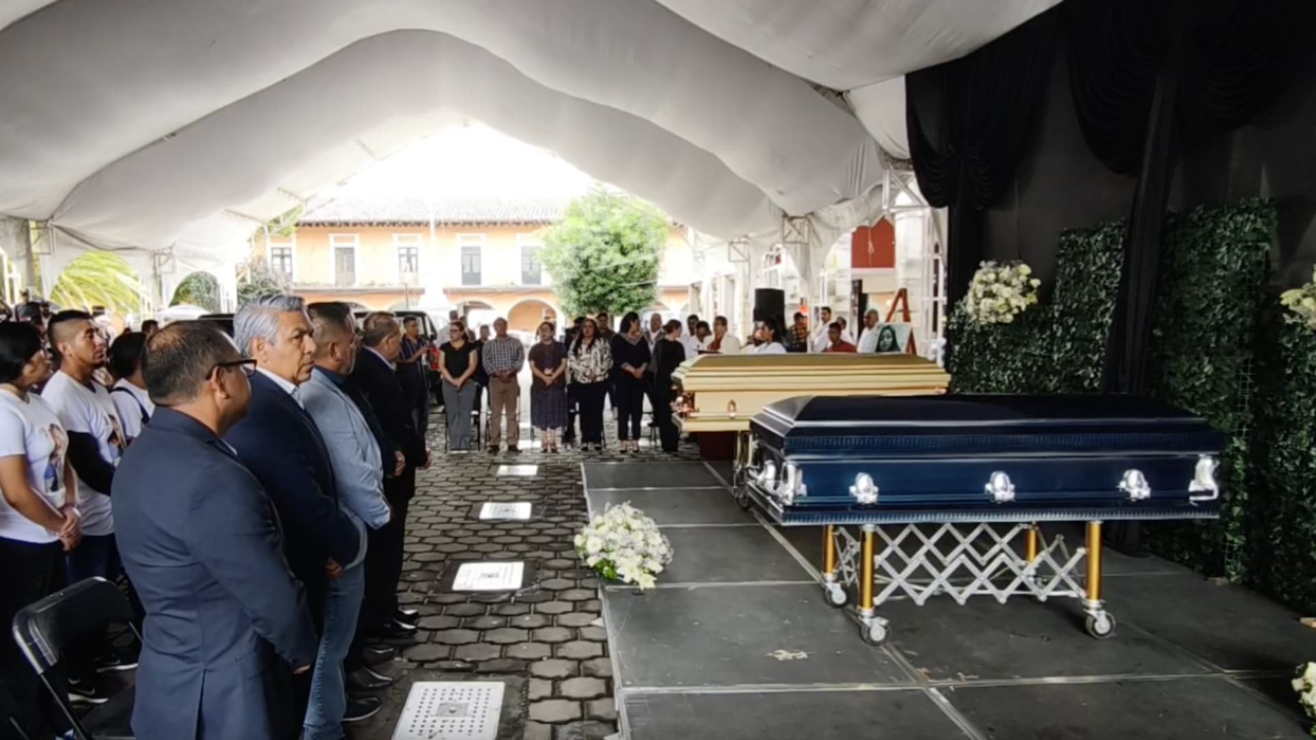 Despedida Araceli Vázquez Salas Mónica Luna Falcón Migrantes Muertas Huauchinango Puebla