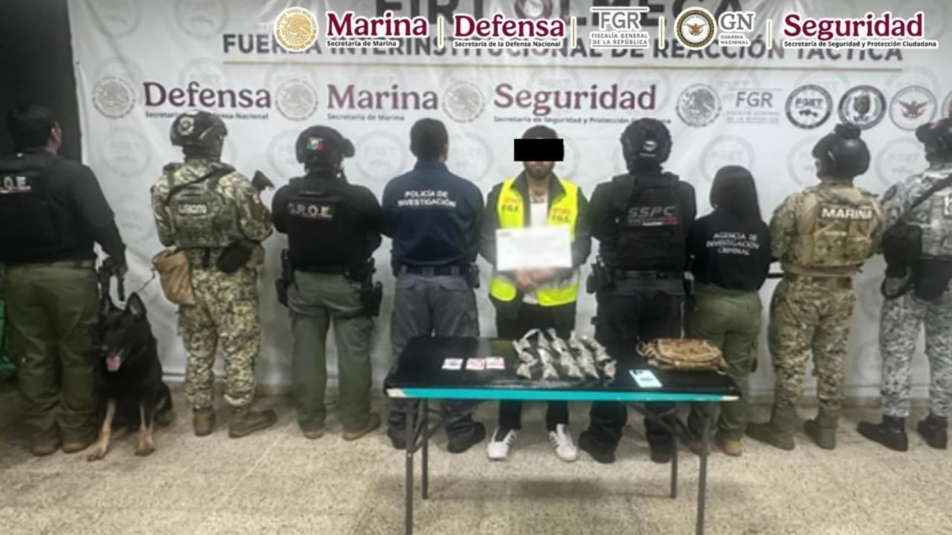 Detención Oscar Ariel N, alias 'el Cabra'